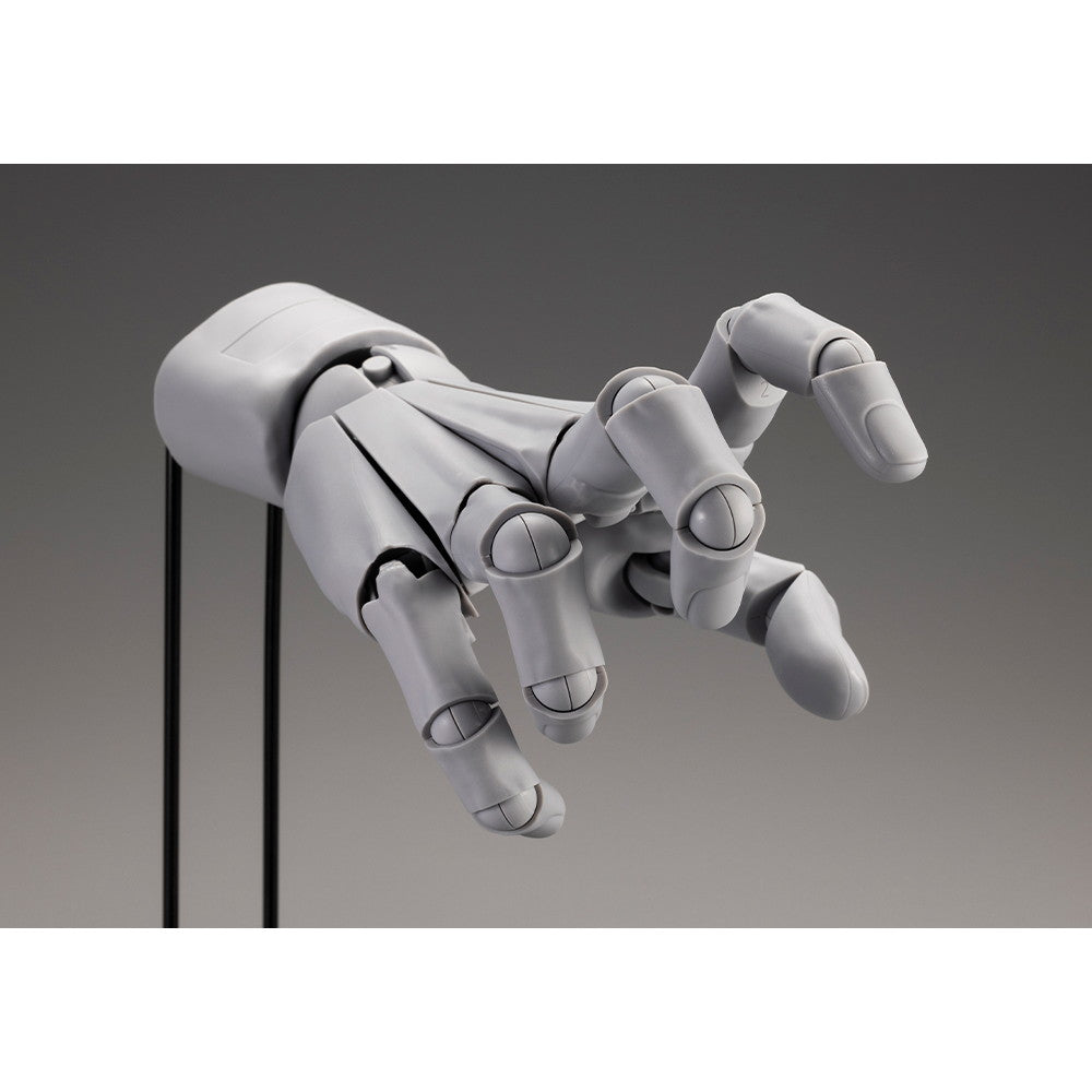 【中古即納】[FIG] ARTIST SUPPORT ITEM ハンドモデルMEN'S/R -GRAY- 1/1 完成品 可動フィギュア(AT037) コトブキヤ(20251219)