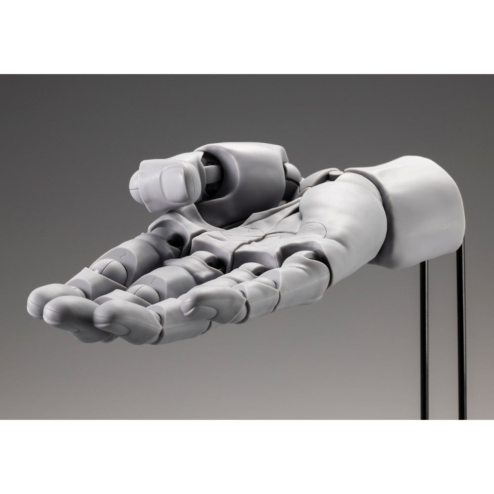 【中古即納】[FIG] ARTIST SUPPORT ITEM ハンドモデルMEN'S/R -GRAY- 1/1 完成品 可動フィギュア(AT037) コトブキヤ(20251219)