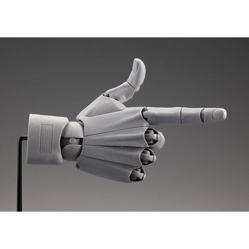 【中古即納】[FIG] ARTIST SUPPORT ITEM ハンドモデルMEN'S/R -GRAY- 1/1 完成品 可動フィギュア(AT037) コトブキヤ(20251219)