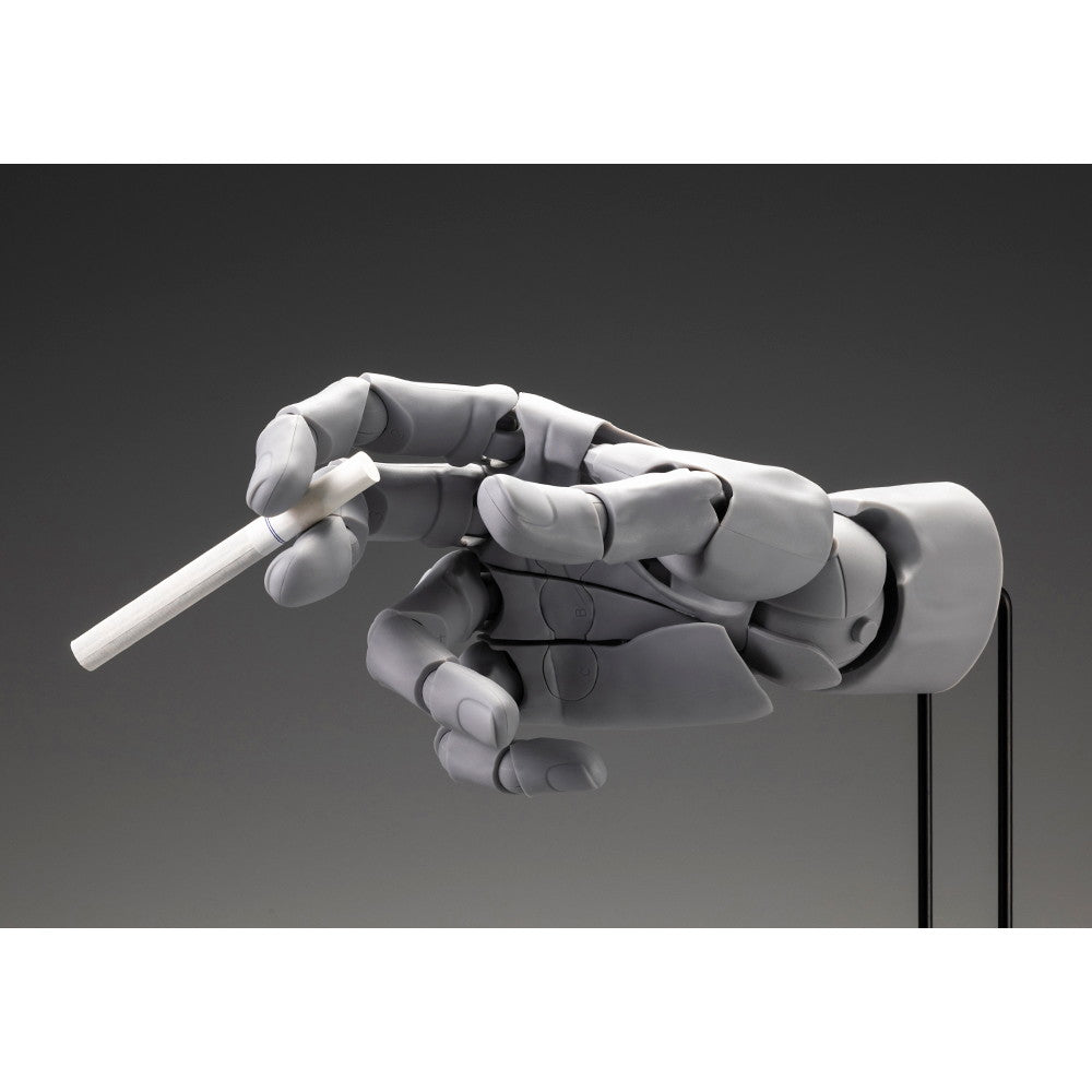 【中古即納】[FIG] ARTIST SUPPORT ITEM ハンドモデルMEN'S/R -GRAY- 1/1 完成品 可動フィギュア(AT037) コトブキヤ(20251219)