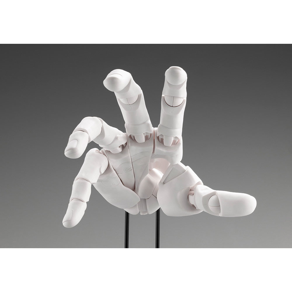 【予約安心出荷】[FIG] ARTIST SUPPORT ITEM ハンドモデルMEN'S/R -WHITE- 1/1 完成品 可動フィギュア(AT038) コトブキヤ(2025年12月)