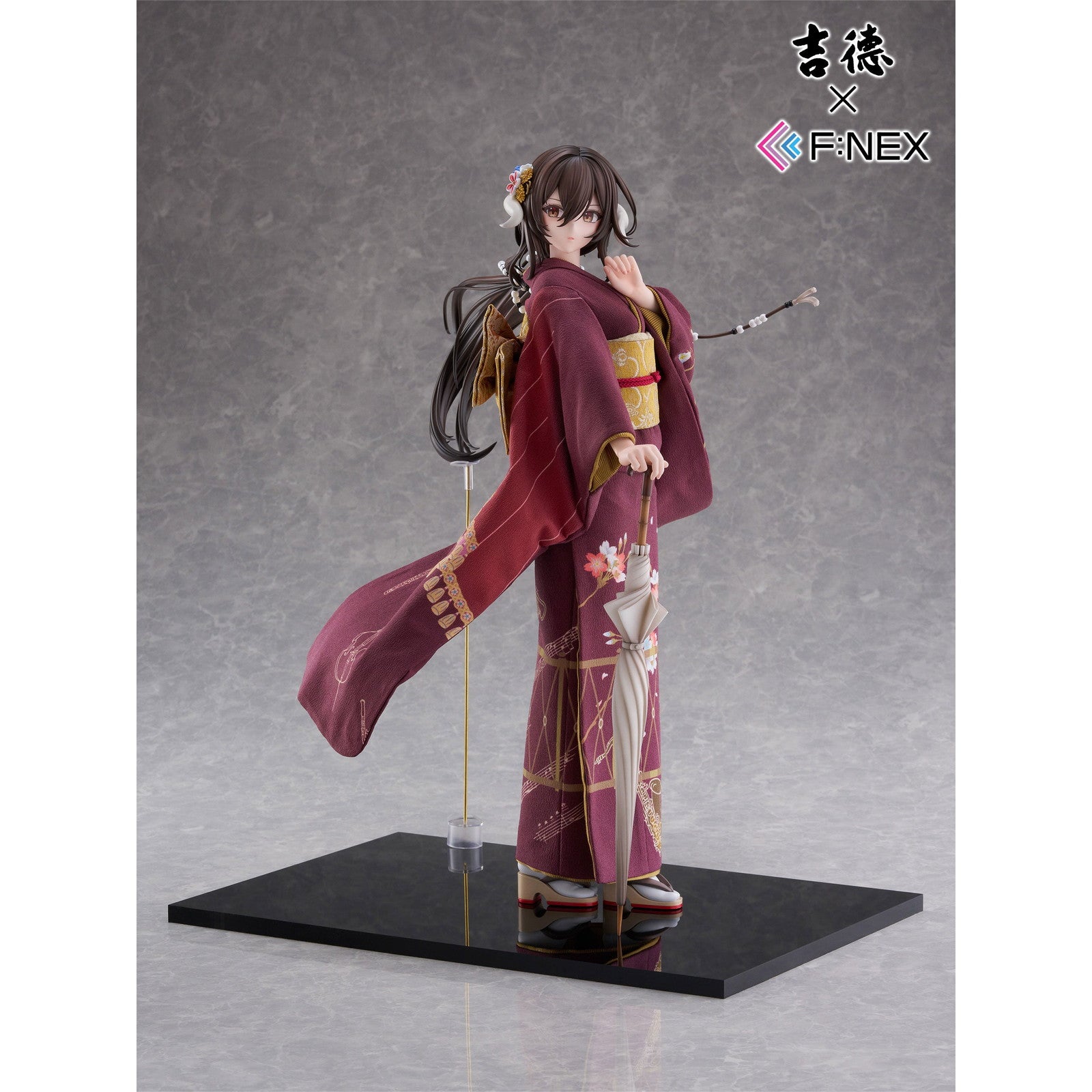 【予約安心出荷】[FIG] 吉徳×F:NEX 三笠(みかさ) 青花小町ver. -日本人形- アズールレーン 1/4 完成品 フィギュア(AMU-FNX1152) フリュー(2026年6月)