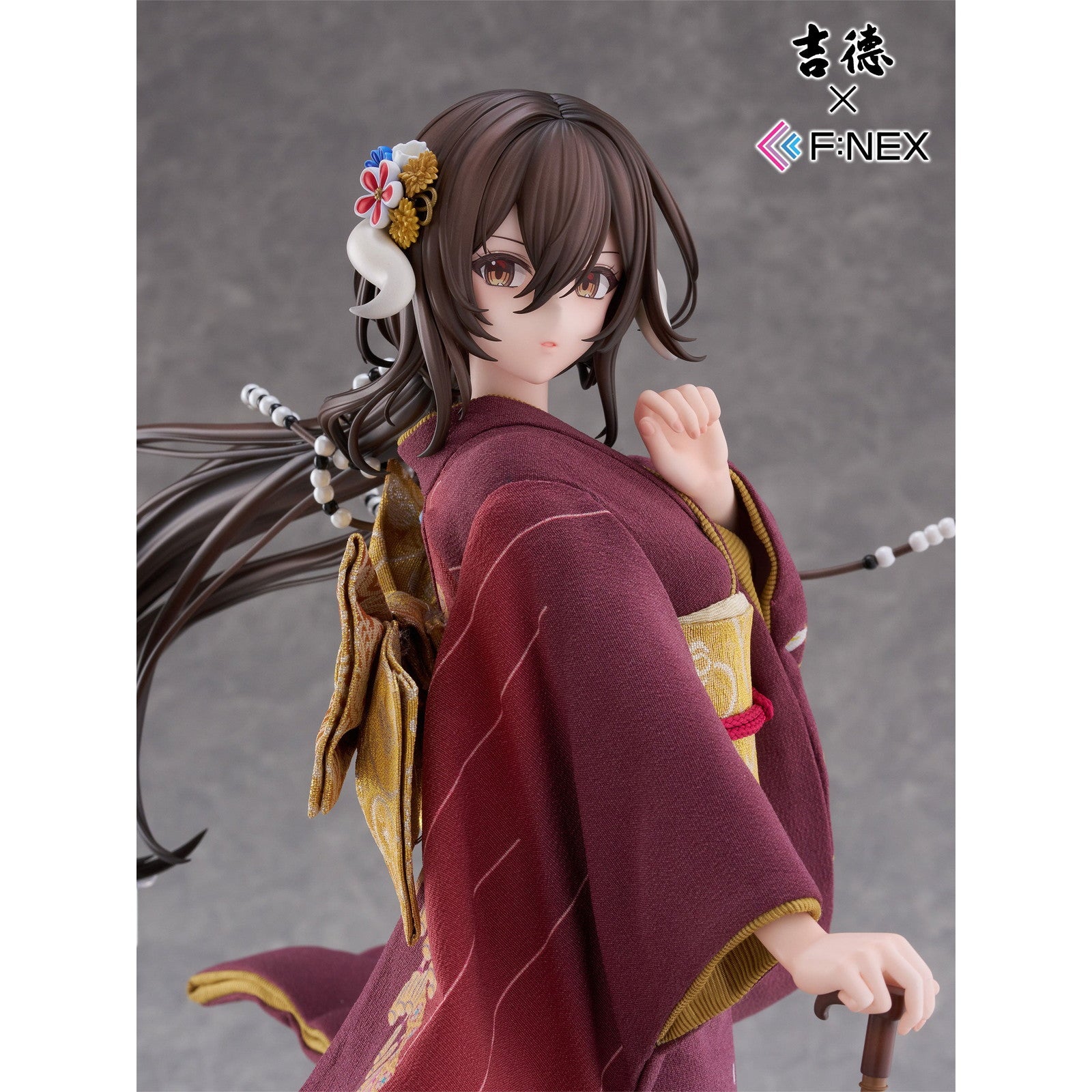 【予約安心出荷】[FIG] 吉徳×F:NEX 三笠(みかさ) 青花小町ver. -日本人形- アズールレーン 1/4 完成品 フィギュア(AMU-FNX1152) フリュー(2026年6月)