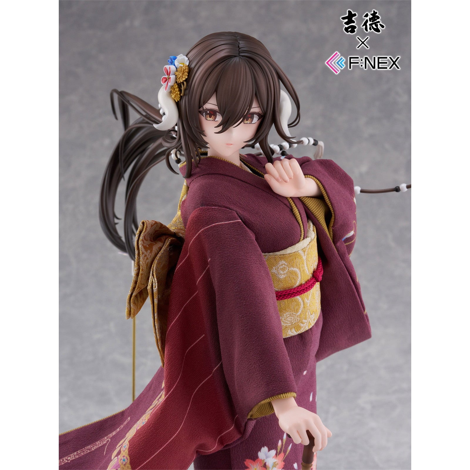 【予約安心出荷】[FIG] 吉徳×F:NEX 三笠(みかさ) 青花小町ver. -日本人形- アズールレーン 1/4 完成品 フィギュア(AMU-FNX1152) フリュー(2026年6月)