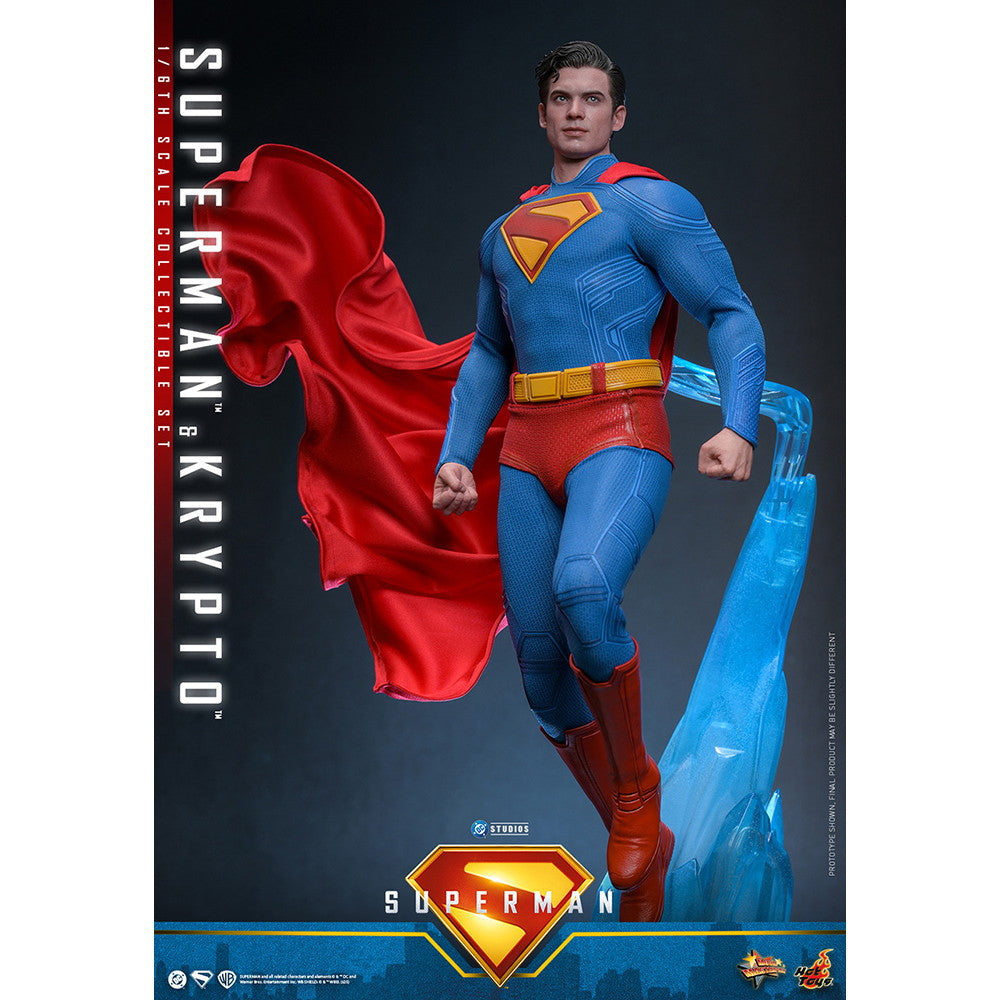 【予約安心出荷】[FIG] ムービー・マスターピース スーパーマン&クリプト スーパーマン(2025) 1/6 完成品 可動フィギュア(MM#812) ホットトイズ(2025年12月)