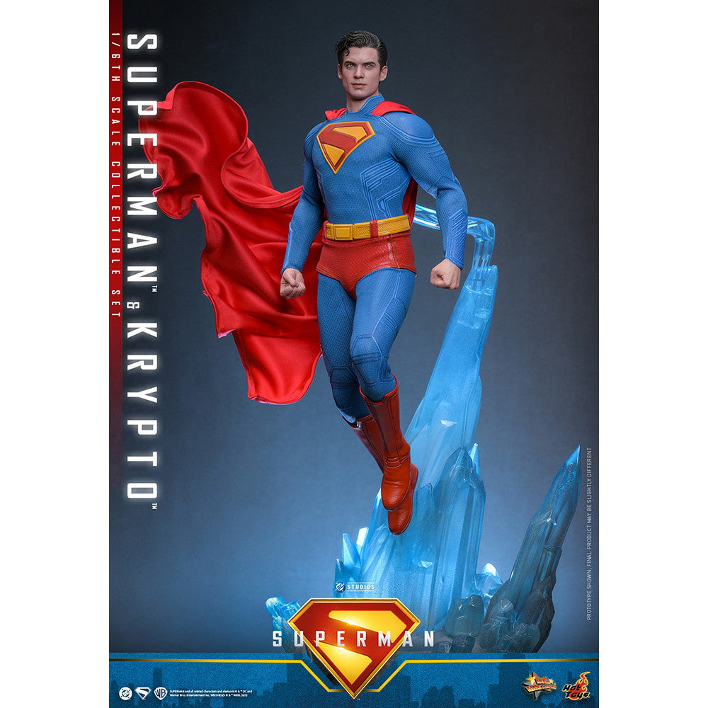 【予約安心出荷】[FIG] ムービー・マスターピース スーパーマン&クリプト スーパーマン(2025) 1/6 完成品 可動フィギュア(MM#812) ホットトイズ(2025年12月)