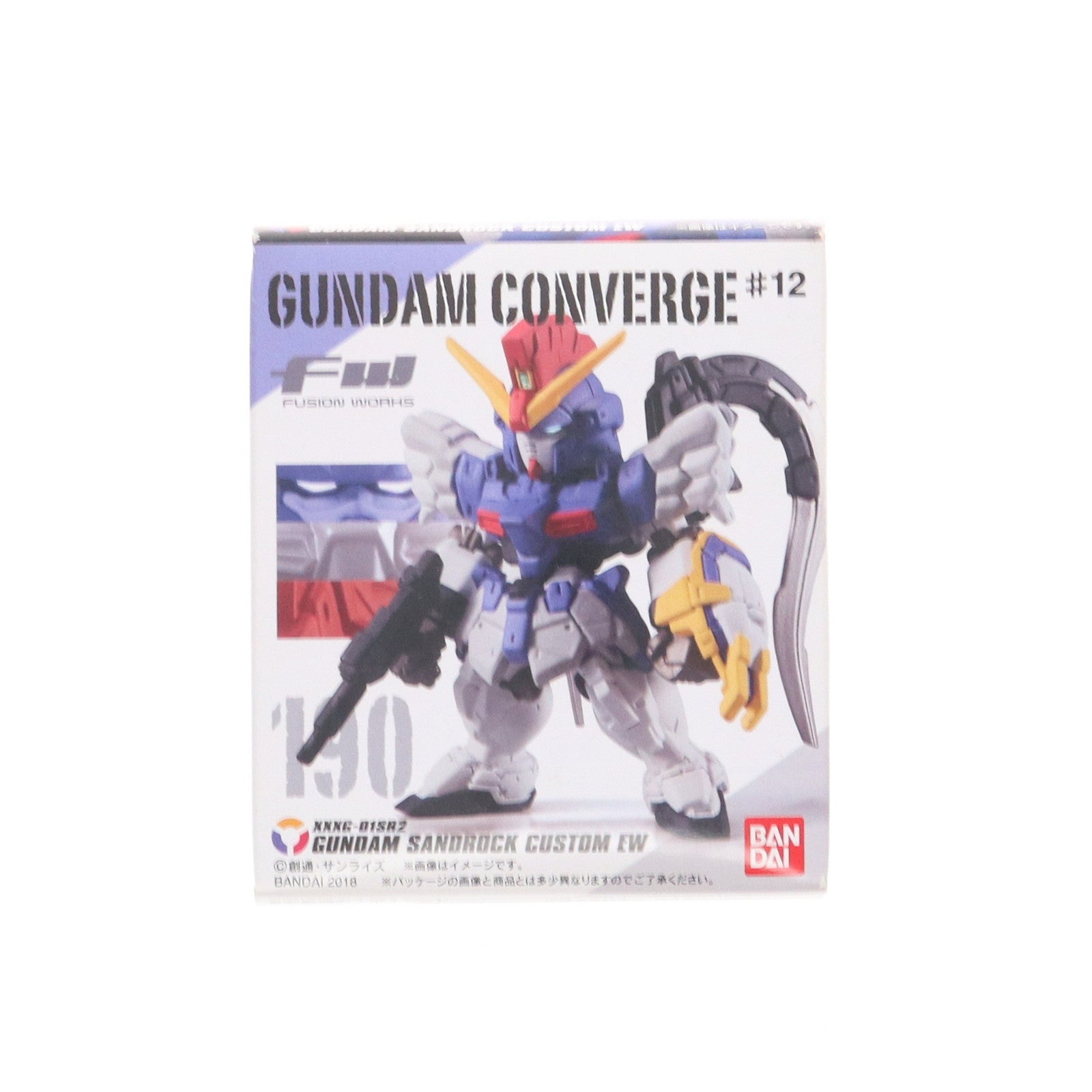 【中古即納】[FIG] (単品)(食玩) 3.ガンダムサンドロック改(EW版) FW GUNDAM CONVERGE(ガンダムコンバージ) #12 新機動戦記ガンダムW Endless Waltz(エンドレスワルツ) フィギュア バンダイ(20181001)