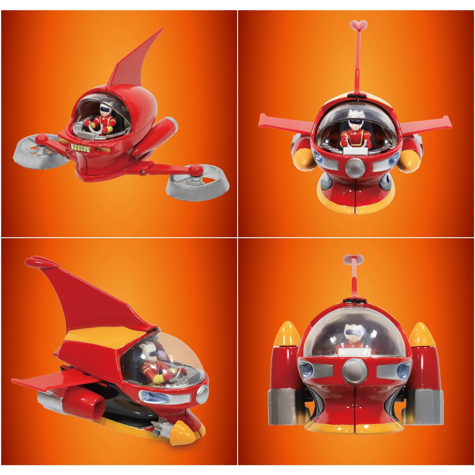 【新品即納】[FIG] メタル・アクション ホバー&ジェットパイルダーセット マジンガーZ 完成品 フィギュア エヴォリューショントイ(EVOLUTION・TOY)(20251114)