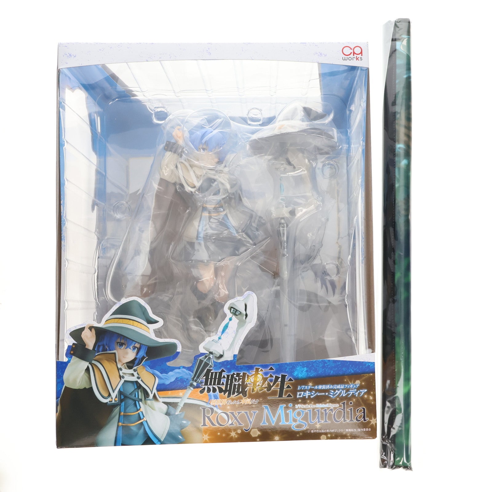 【中古即納】[FIG] 色紙&タペストリー付属 キャラアニ.com限定 CAworks ロキシー・ミグルディア 限定特装版 無職転生 ～異世界行ったら本気だす～ 1/7 完成品 フィギュア KADOKAWA(カドカワ)(20210831)
