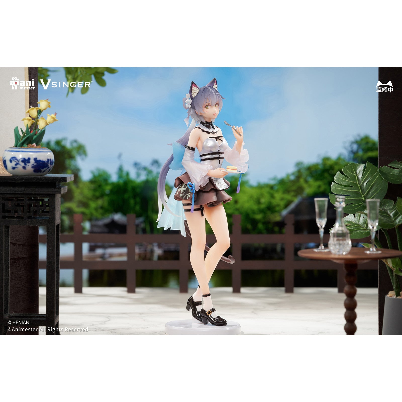 【予約安心出荷】[FIG] 洛天依(ルォ・テンイ) 不思議のティーブレイクVer. VSINGER 1/7 完成品 フィギュア AniMester(アニメスター)(2026年7月)