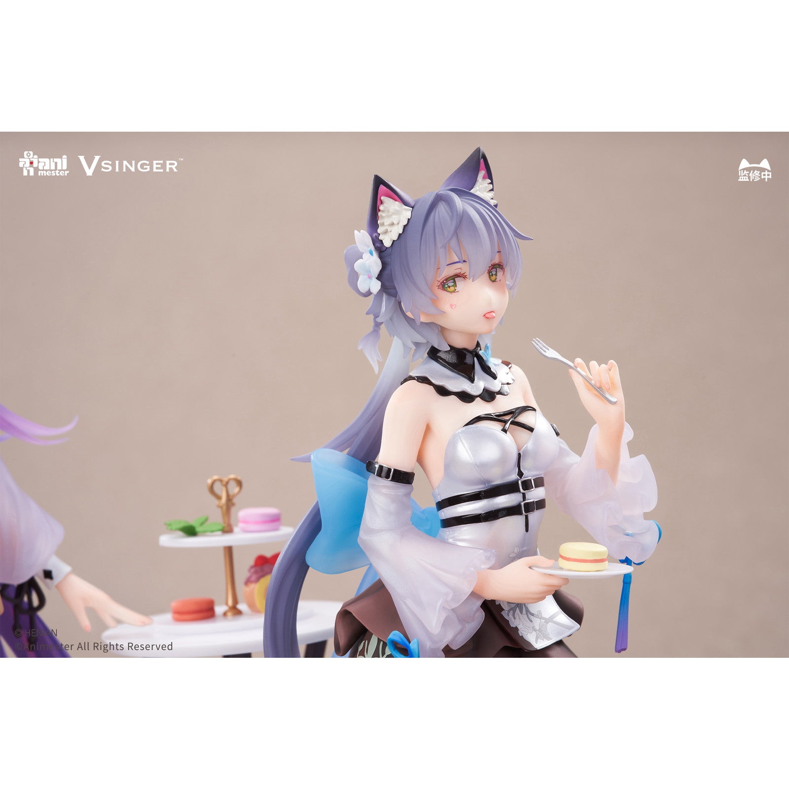 【予約安心出荷】[FIG] アクリルしおり付属 洛天依&墨清弦(ルォ・テンイ&モーチンシェン) 不思議のティーブレイクVer. VSINGER 1/7 完成品 フィギュア AniMester(アニメスター)(2026年7月)