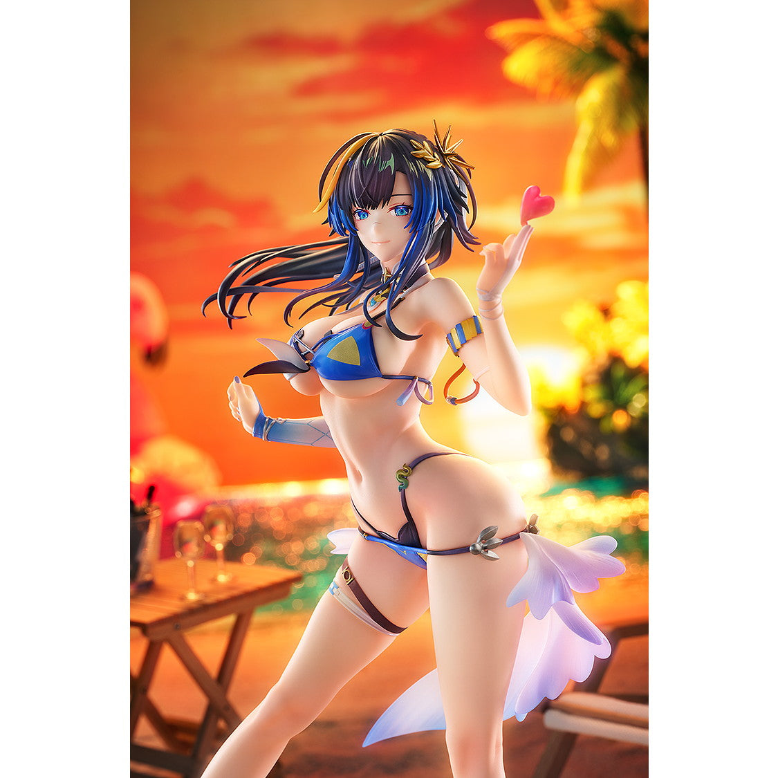 【予約安心出荷】[FIG] カーシア 倦姿のひと波 水着Ver. スノウブレイク:禁域降臨 1/7 完成品 フィギュア グッドスマイルアーツ上海(2026年8月)