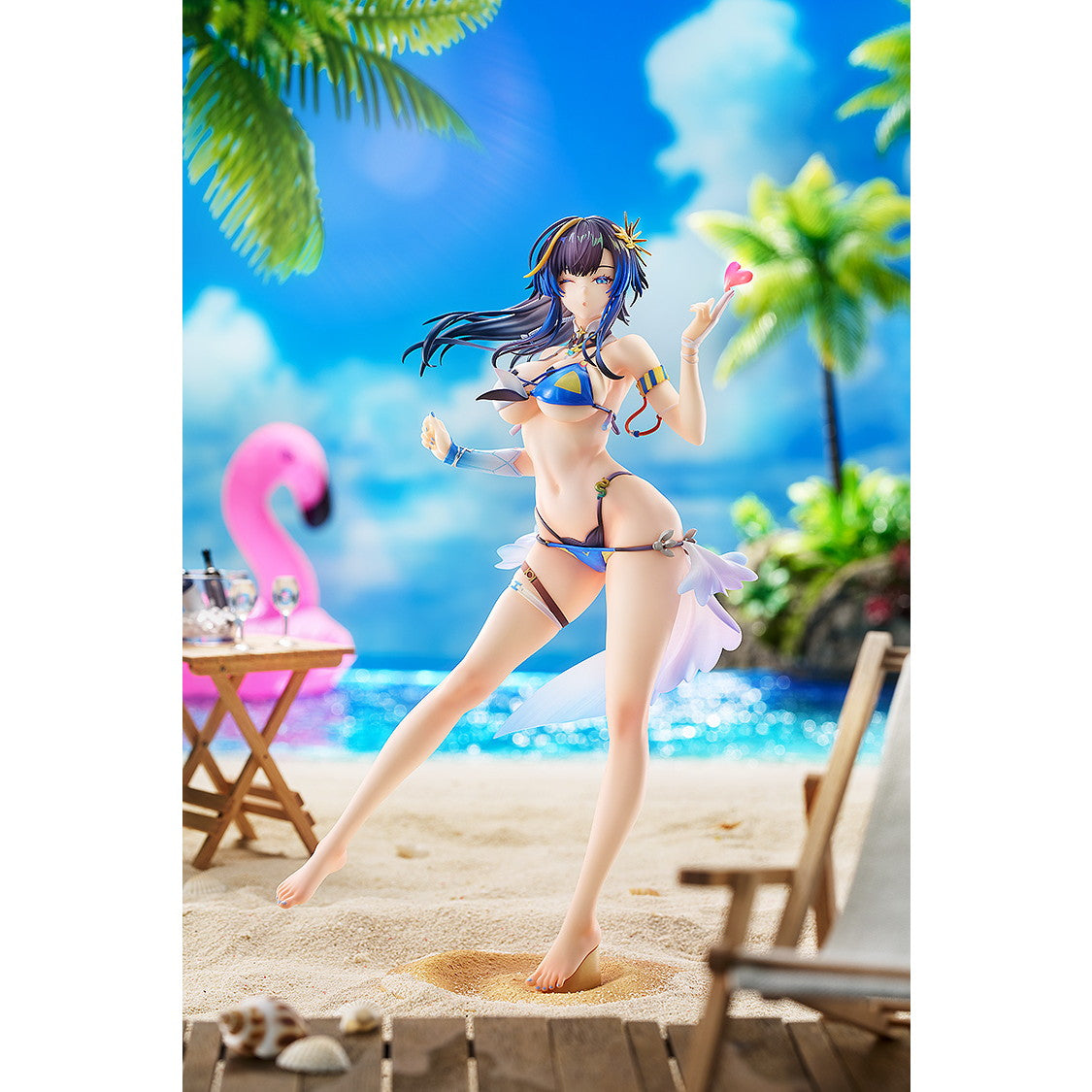 【予約安心出荷】[FIG] カーシア 倦姿のひと波 水着Ver. スノウブレイク:禁域降臨 1/7 完成品 フィギュア グッドスマイルアーツ上海(2026年8月)