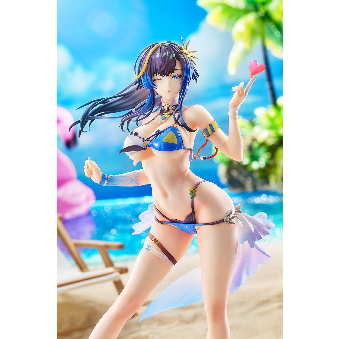 【予約安心出荷】[FIG] カーシア 倦姿のひと波 水着Ver. スノウブレイク:禁域降臨 1/7 完成品 フィギュア グッドスマイルアーツ上海(2026年8月)