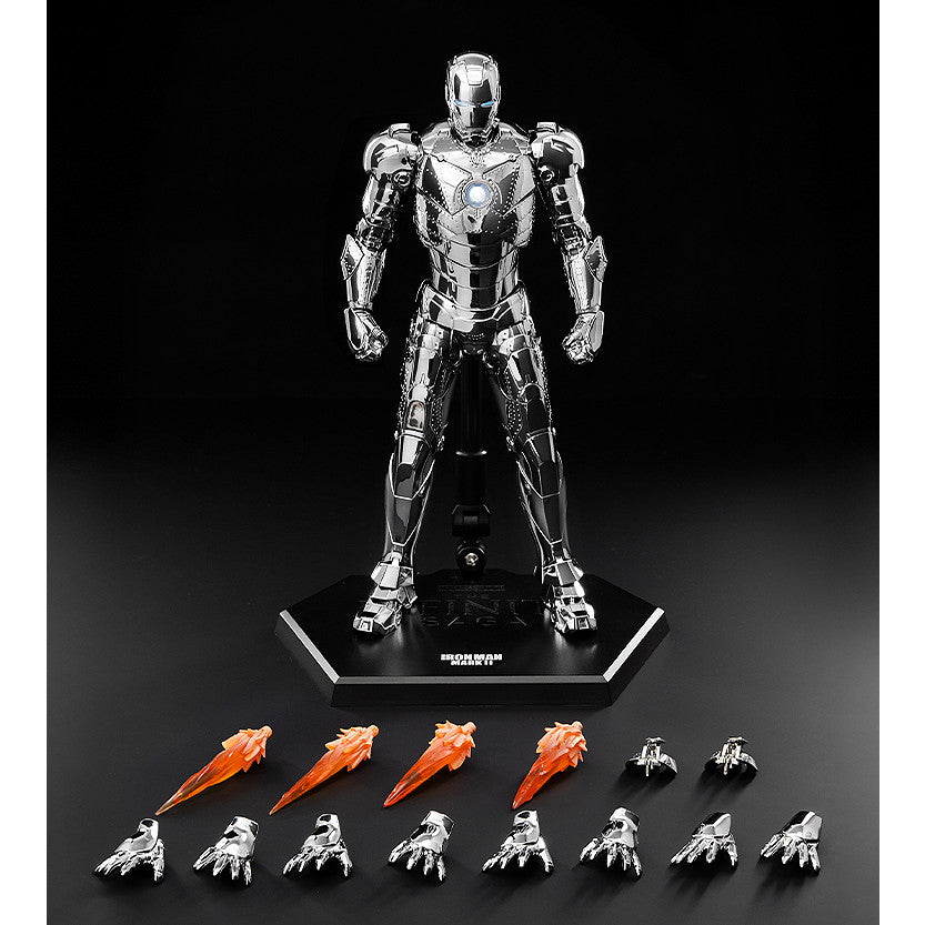 【新品即納】[FIG] DLX Iron Man Mark 2(Chrome Edition)(DLX アイアンマン・マーク2(クローム・エディション)) Marvel Studios' The Infinity Saga(マーベル・スタジオ: インフィニティ・サーガ) 1/12 完成品 可動フィギュア threezero(スリーゼロ)(20260425)