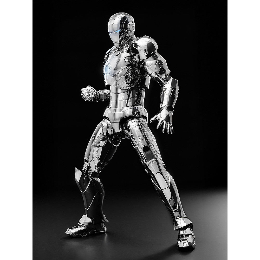 【新品即納】[FIG] DLX Iron Man Mark 2(Chrome Edition)(DLX アイアンマン・マーク2(クローム・エディション)) Marvel Studios' The Infinity Saga(マーベル・スタジオ: インフィニティ・サーガ) 1/12 完成品 可動フィギュア threezero(スリーゼロ)(20260425)