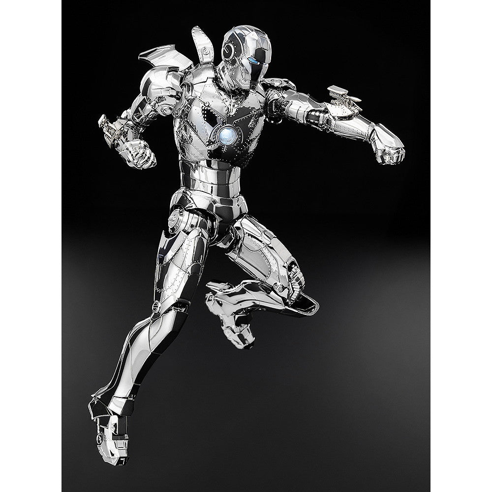 【新品即納】[FIG] DLX Iron Man Mark 2(Chrome Edition)(DLX アイアンマン・マーク2(クローム・エディション)) Marvel Studios' The Infinity Saga(マーベル・スタジオ: インフィニティ・サーガ) 1/12 完成品 可動フィギュア threezero(スリーゼロ)(20260425)