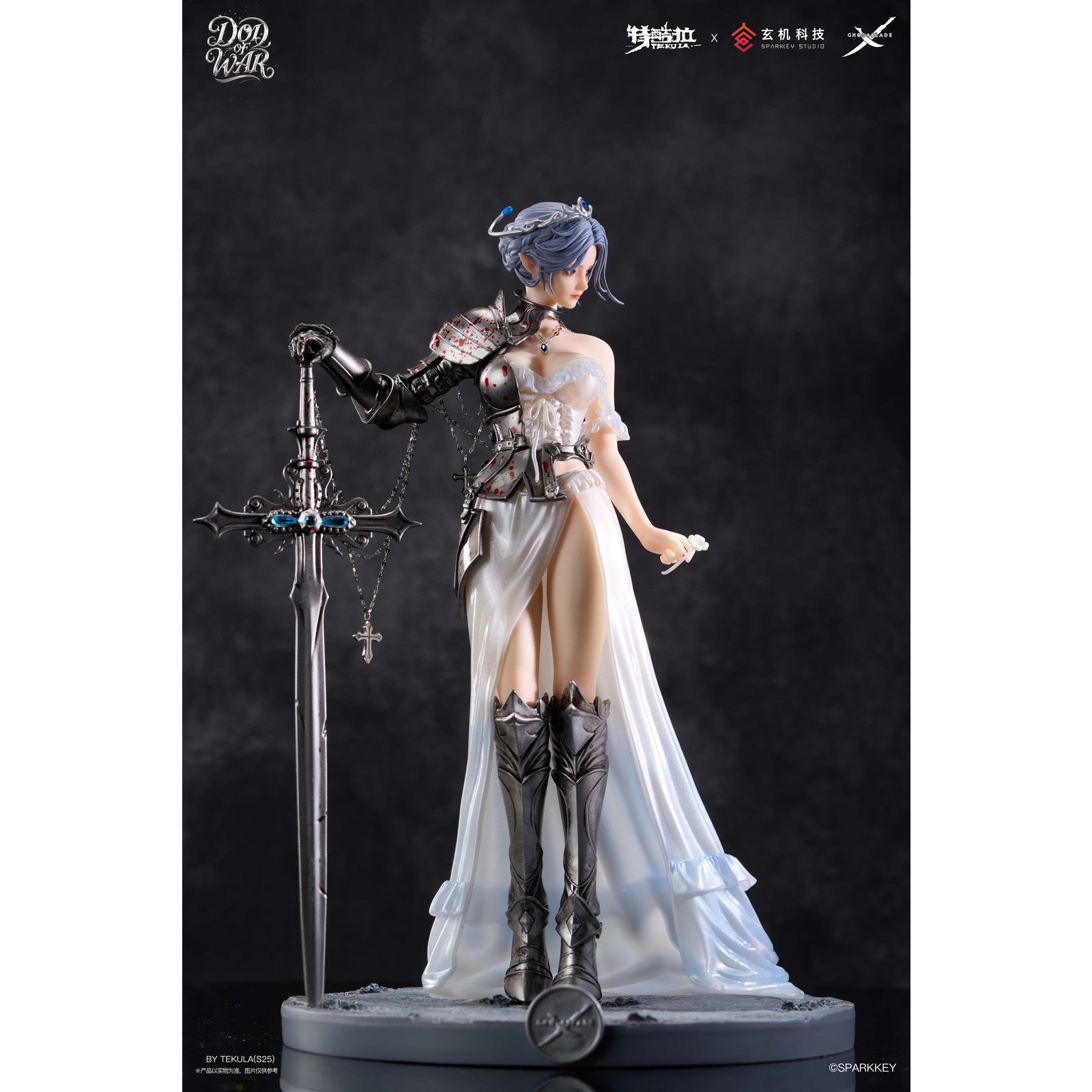 【新品即納】[FIG] 缶バッジ&カード付属 海琴煙 ゴッド・オブ・ウォーVer. 鬼刀 1/6 完成品 フィギュア TEKULA(テクラ)(20251031)