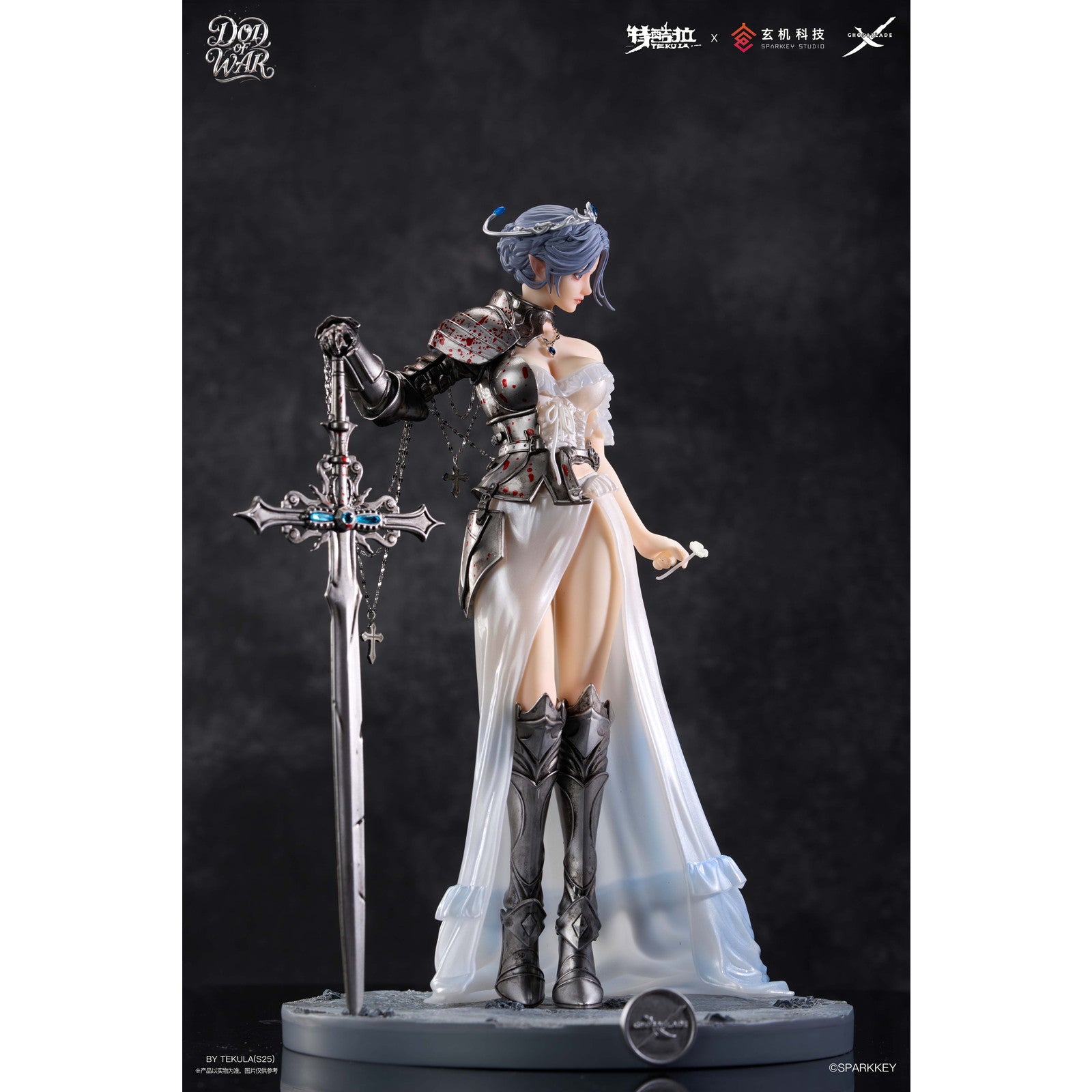 【新品即納】[FIG] 缶バッジ&カード付属 海琴煙 ゴッド・オブ・ウォーVer. 鬼刀 1/6 完成品 フィギュア TEKULA(テクラ)(20251031)