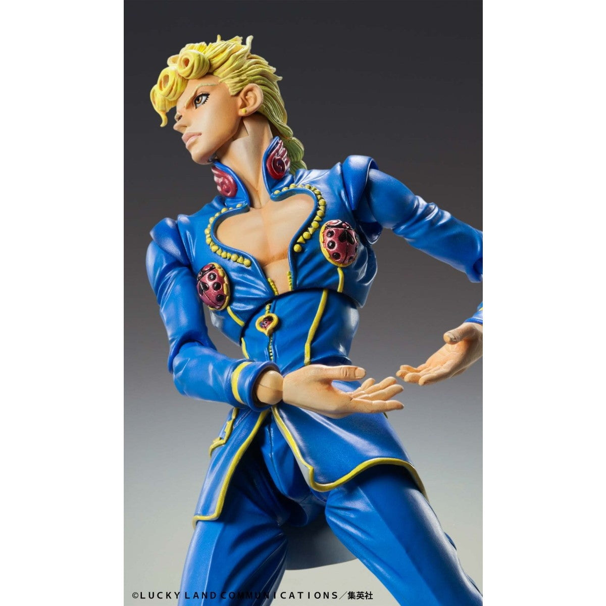 【新品】【お取り寄せ】[FIG] (再々販) 超像可動 ジョルノ・ジョバァーナ・セカンド ジョジョの奇妙な冒険 第5部 完成品 可動フィギュア メディコス・エンタテインメント(20260122)