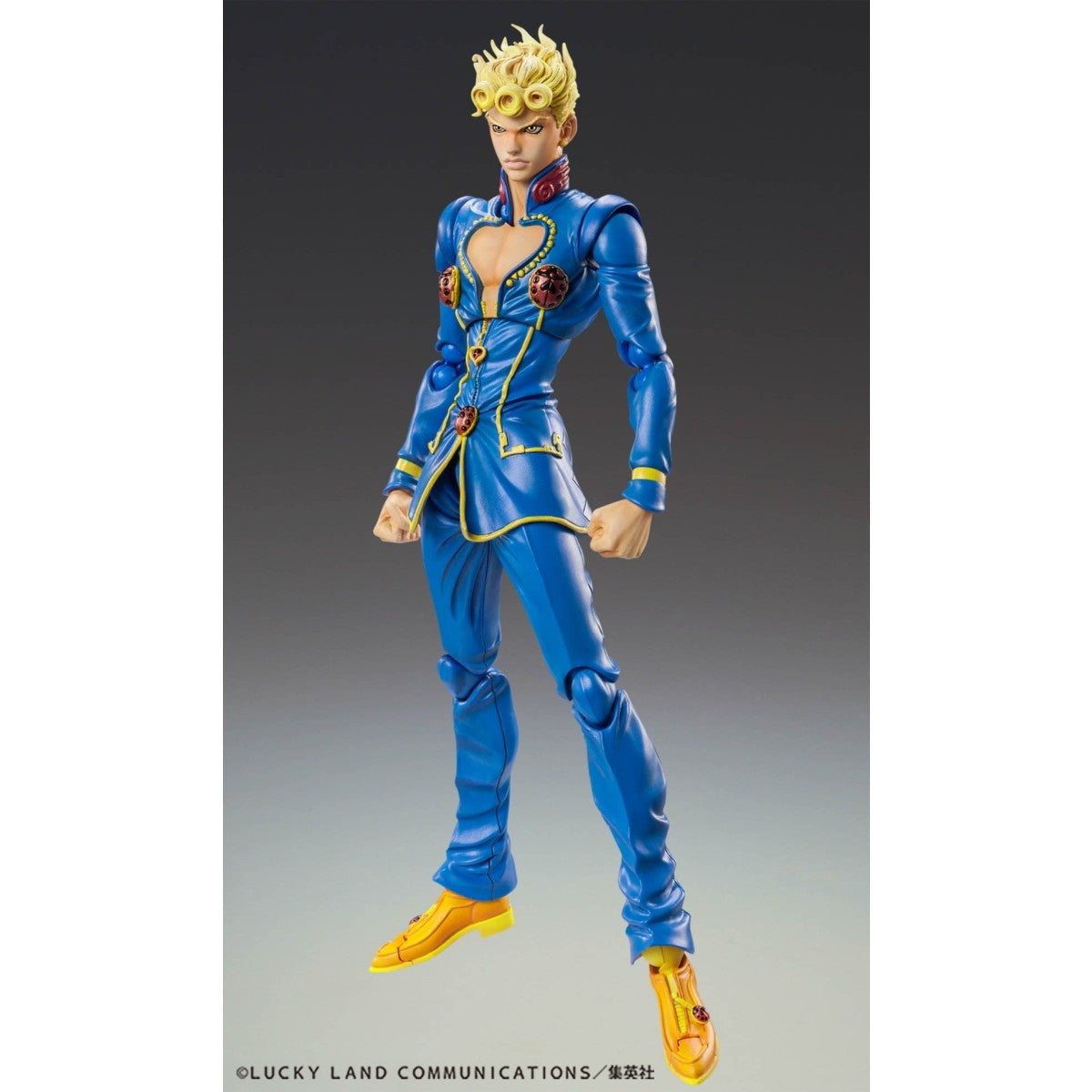 【新品】【お取り寄せ】[FIG] (再々販) 超像可動 ジョルノ・ジョバァーナ・セカンド ジョジョの奇妙な冒険 第5部 完成品 可動フィギュア メディコス・エンタテインメント(20260122)