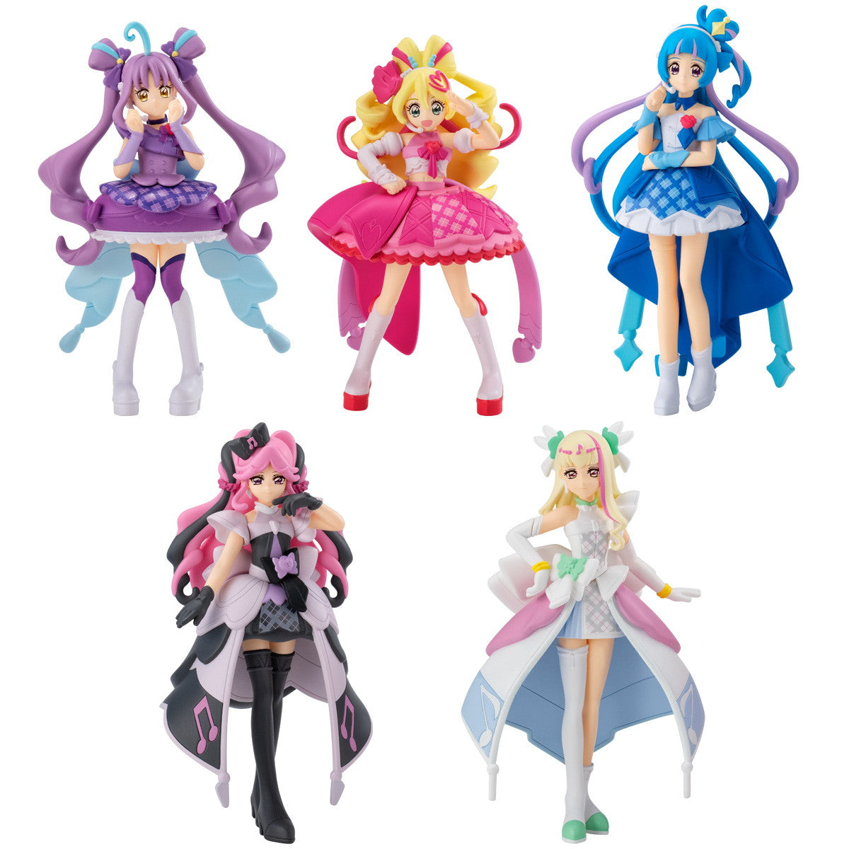 【新品即納】[FIG] (BOX)(食玩) キミとアイドルプリキュア♪ キューティーフィギュア(10個) バンダイ(20251208)