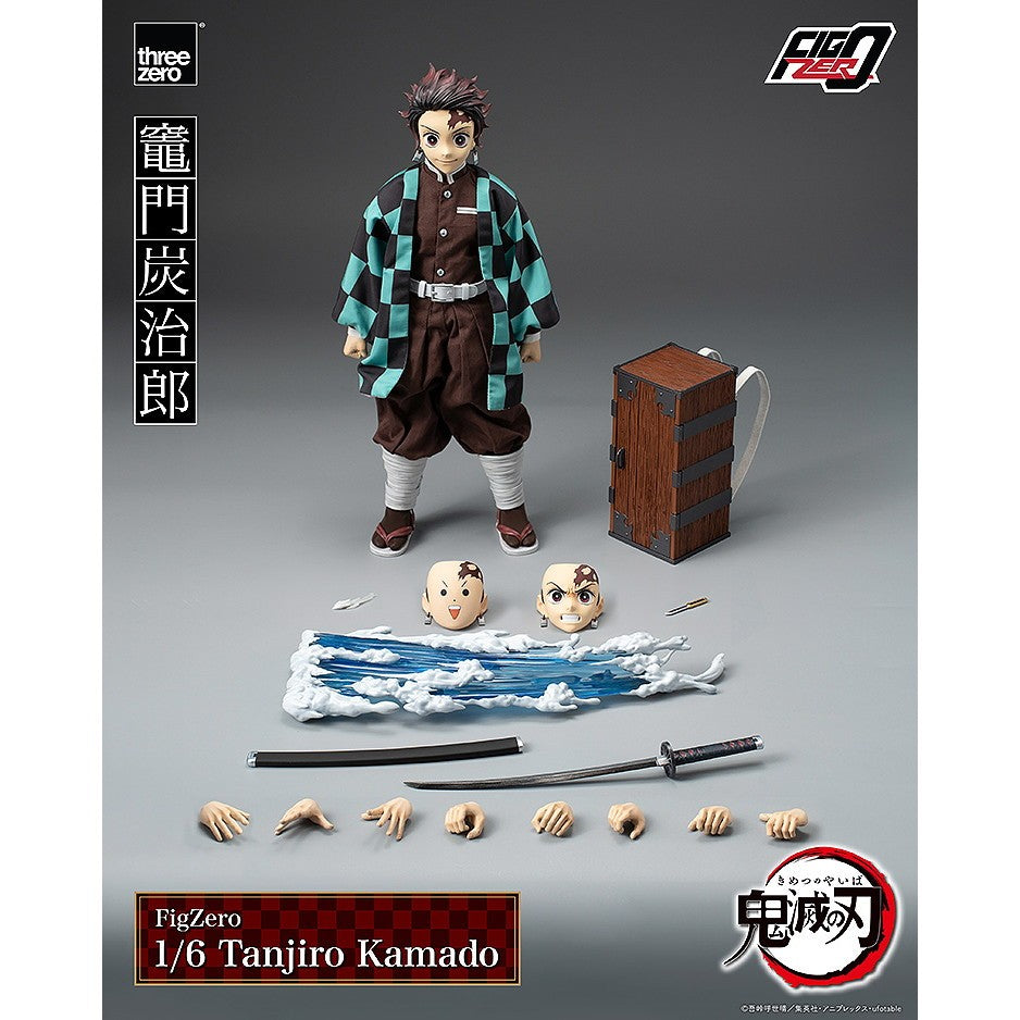 【新品】【お取り寄せ】[FIG] (再販) フィグゼロ 竈門炭治郎(かまどたんじろう) 鬼滅の刃 1/6 完成品 可動フィギュア threezero(スリーゼロ)/グッドスマイルカンパニー(20260305)