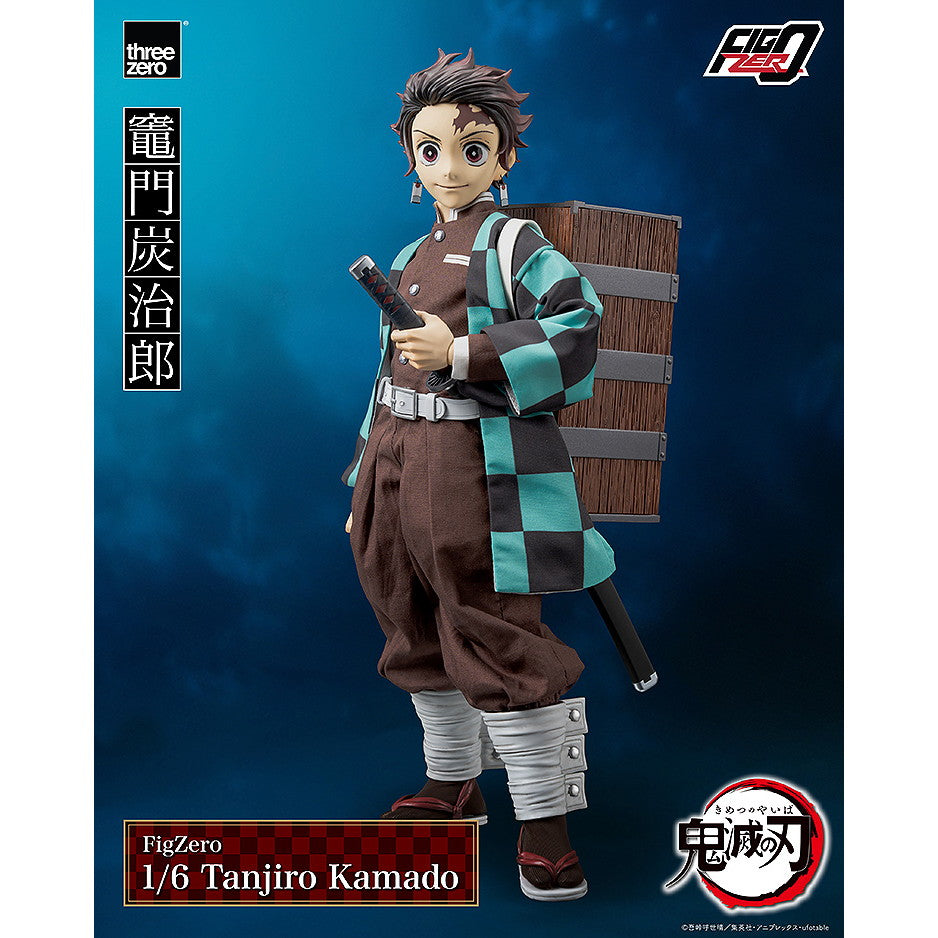 【予約安心出荷】[FIG] (再販) フィグゼロ 竈門炭治郎(かまどたんじろう) 鬼滅の刃 1/6 完成品 可動フィギュア threezero(スリーゼロ)/グッドスマイルカンパニー(2026年3月)