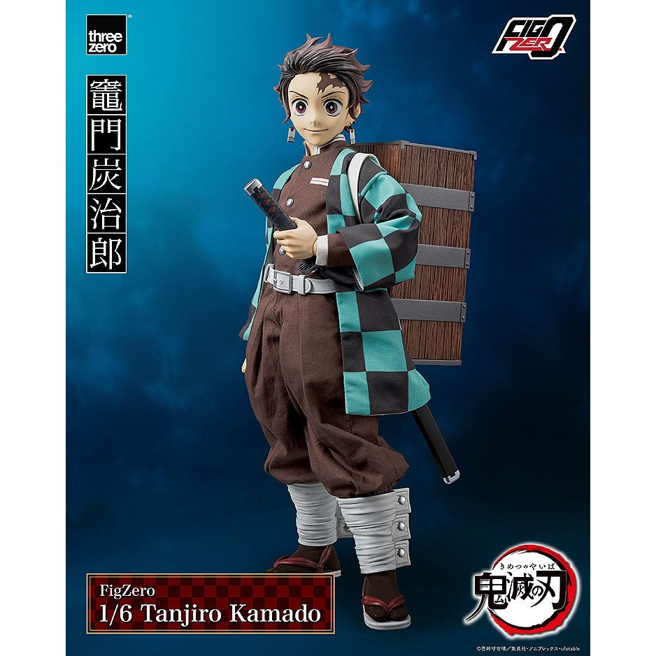 【新品】【お取り寄せ】[FIG] (再販) フィグゼロ 竈門炭治郎(かまどたんじろう) 鬼滅の刃 1/6 完成品 可動フィギュア threezero(スリーゼロ)/グッドスマイルカンパニー(20260305)