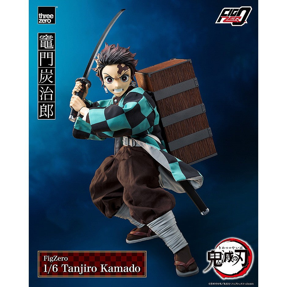 【新品】【お取り寄せ】[FIG] (再販) フィグゼロ 竈門炭治郎(かまどたんじろう) 鬼滅の刃 1/6 完成品 可動フィギュア threezero(スリーゼロ)/グッドスマイルカンパニー(20260305)