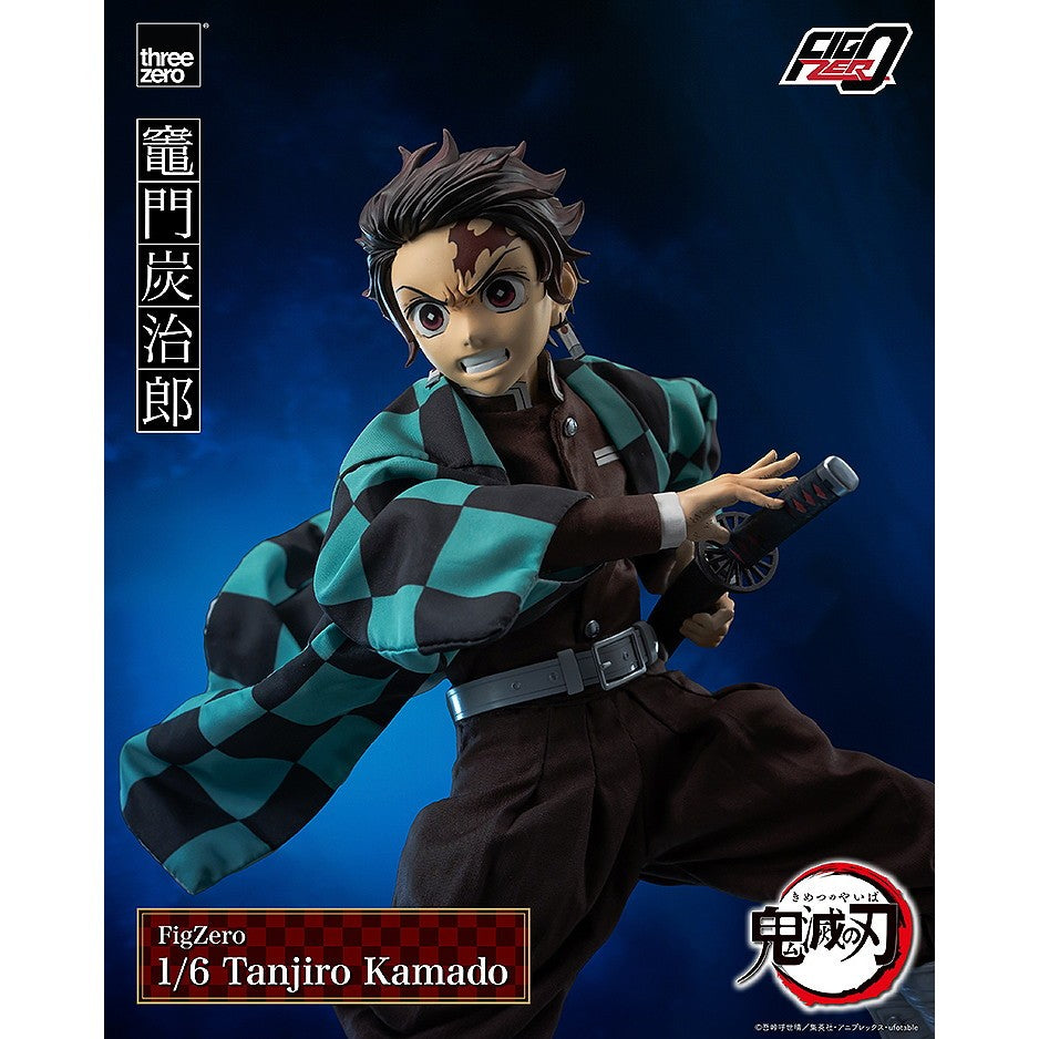 【新品】【お取り寄せ】[FIG] (再販) フィグゼロ 竈門炭治郎(かまどたんじろう) 鬼滅の刃 1/6 完成品 可動フィギュア threezero(スリーゼロ)/グッドスマイルカンパニー(20260305)