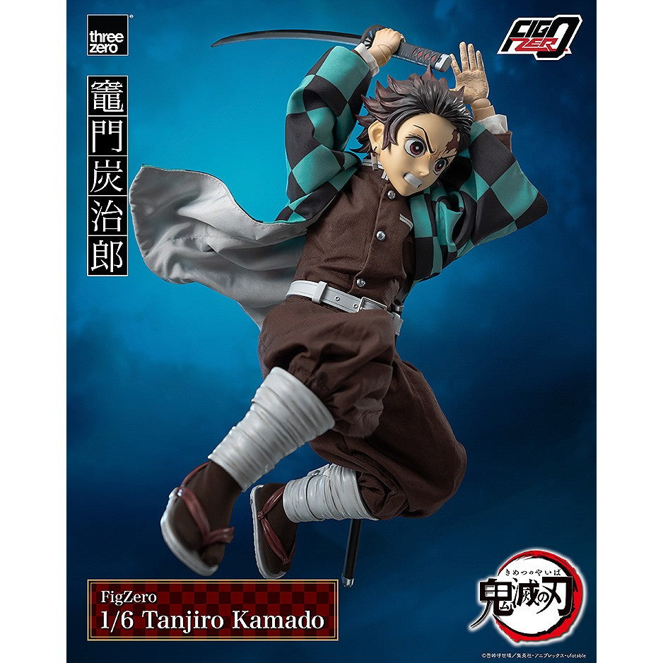 【新品】【お取り寄せ】[FIG] (再販) フィグゼロ 竈門炭治郎(かまどたんじろう) 鬼滅の刃 1/6 完成品 可動フィギュア threezero(スリーゼロ)/グッドスマイルカンパニー(20260305)
