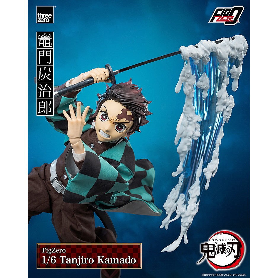 【新品】【お取り寄せ】[FIG] (再販) フィグゼロ 竈門炭治郎(かまどたんじろう) 鬼滅の刃 1/6 完成品 可動フィギュア threezero(スリーゼロ)/グッドスマイルカンパニー(20260305)