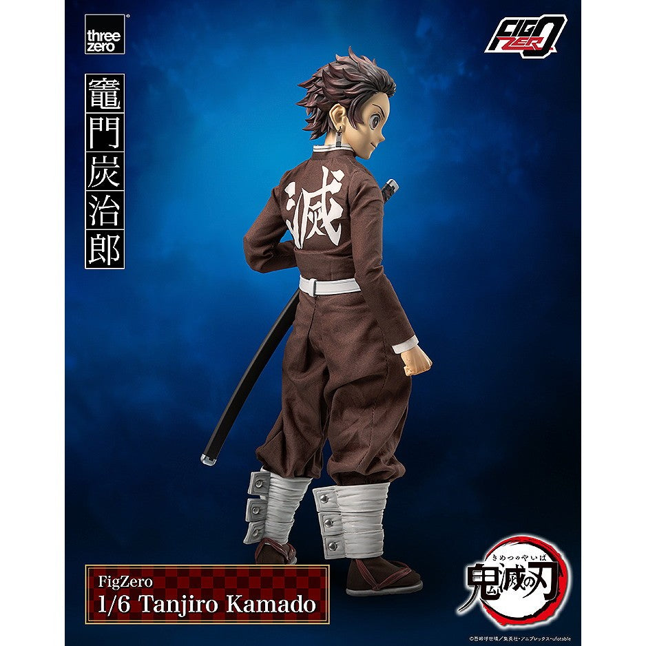 【新品】【お取り寄せ】[FIG] (再販) フィグゼロ 竈門炭治郎(かまどたんじろう) 鬼滅の刃 1/6 完成品 可動フィギュア threezero(スリーゼロ)/グッドスマイルカンパニー(20260305)