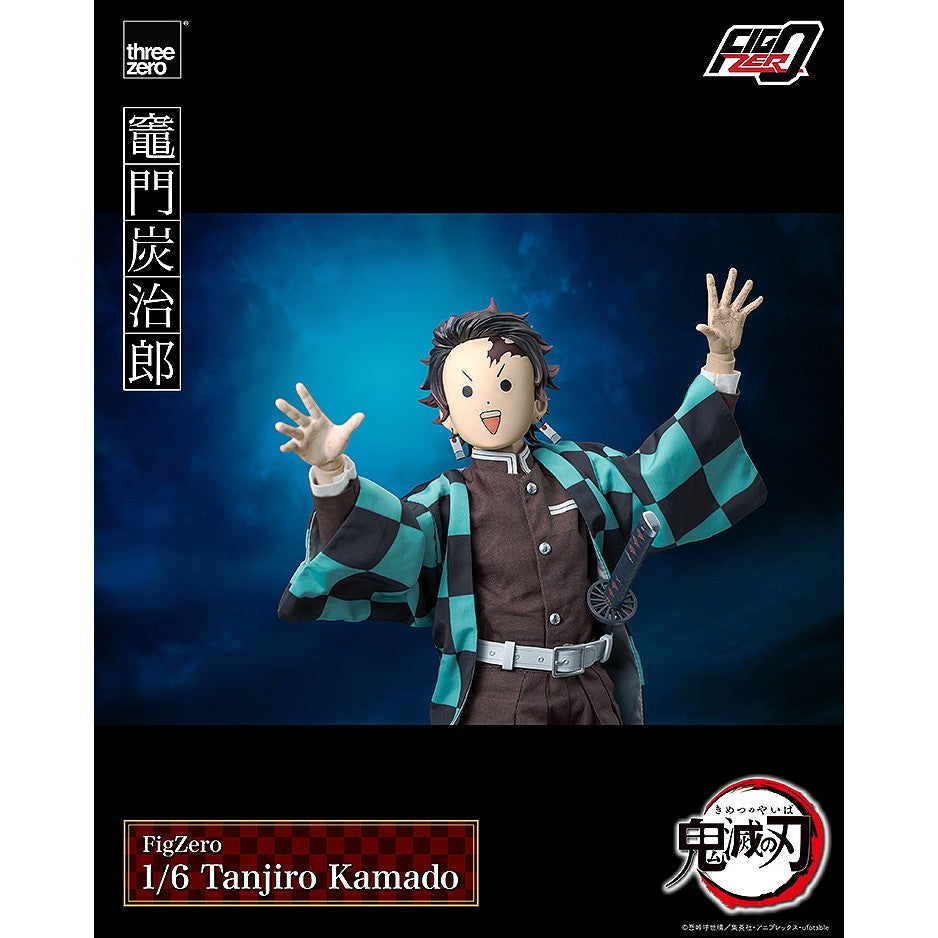 【新品】【お取り寄せ】[FIG] (再販) フィグゼロ 竈門炭治郎(かまどたんじろう) 鬼滅の刃 1/6 完成品 可動フィギュア threezero(スリーゼロ)/グッドスマイルカンパニー(20260305)