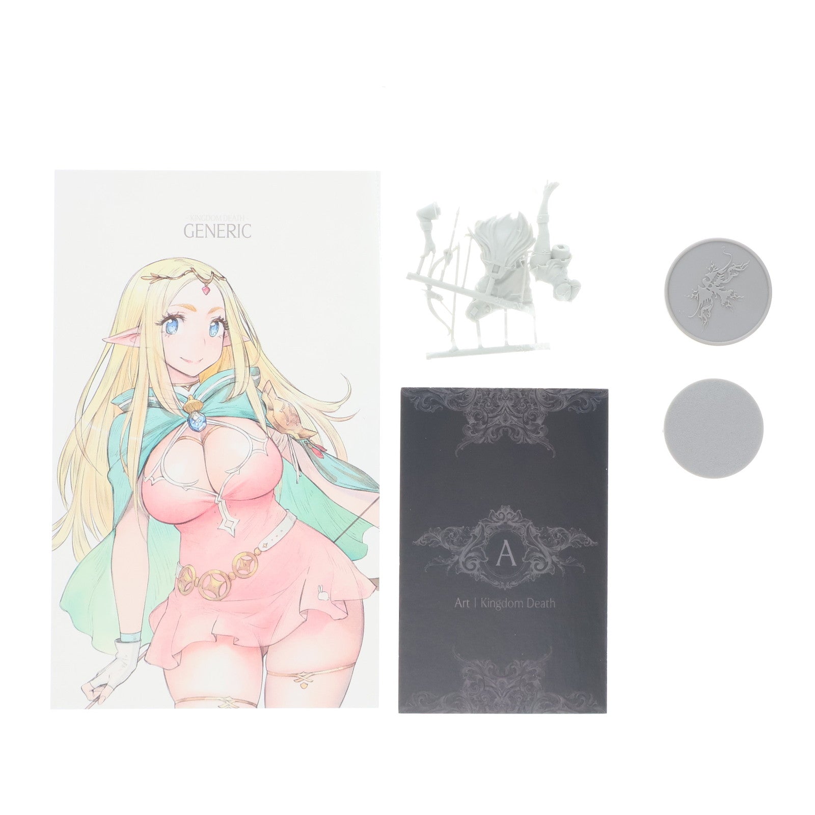 【中古即納】[FIG] エルフ(Elf) KINGDOM DEATH:GENERIC(キングダムデス ジェネリック) ガレージキット フィギュア Adam Poots Games(19991231)