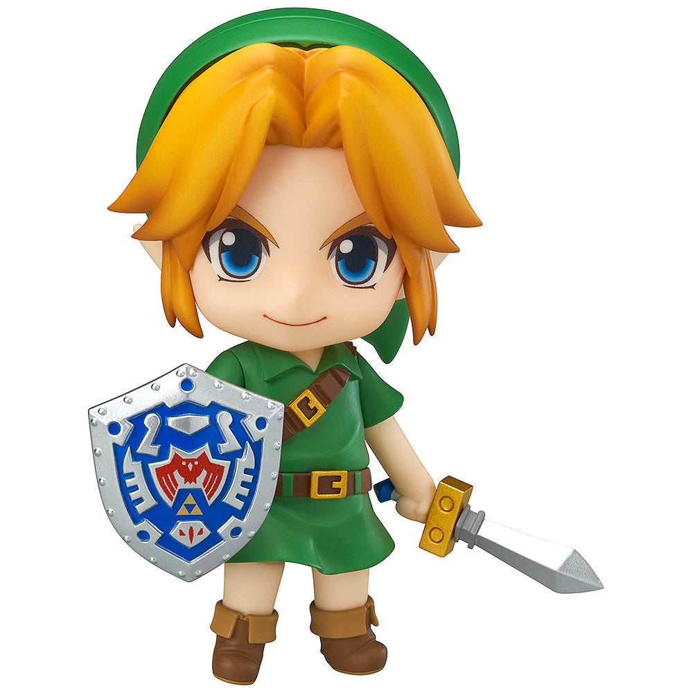 【新品即納】[FIG] (再販) ねんどろいど 553 リンク ムジュラの仮面3D Ver. ゼルダの伝説 ムジュラの仮面 3D 完成品 可動フィギュア グッドスマイルカンパニー(20251203)