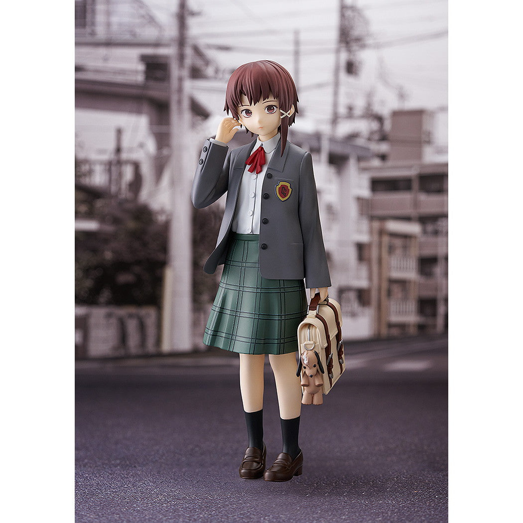 【予約安心出荷】[FIG] POP UP PARADE(ポップアップパレード) 岩倉玲音(いわくられいん) L size serial experiments lain(シリアルエクスペリメンツレイン) 完成品 フィギュア グッドスマイルカンパニー(2026年2月)