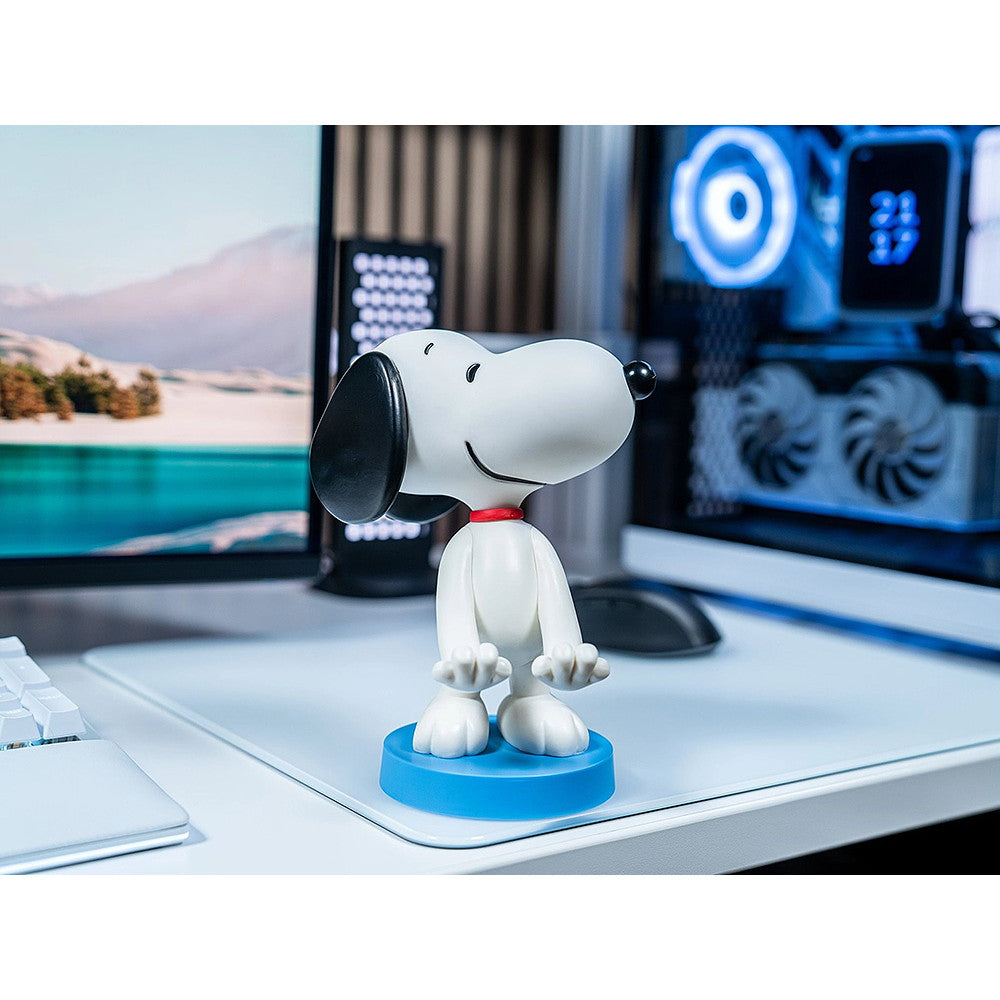 【新品即納】[FIG] 『スヌーピー』 ケーブルガイズ コントローラー&スマホホルダー PEANUTS(ピーナッツ) 完成品 フィギュア PLAION(20251231)
