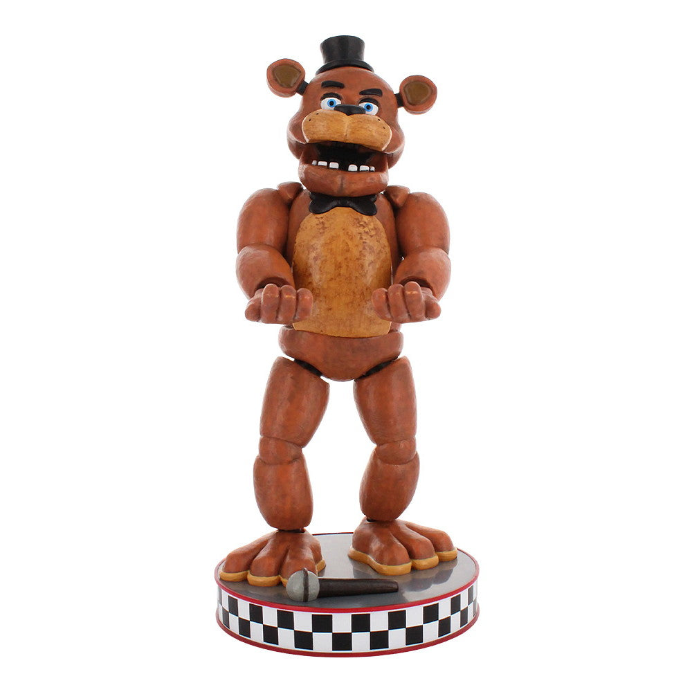 【新品即納】[FIG] 『フレディ』 ケーブルガイズ コントローラー&スマホホルダー Five Nights at Freddy's(ファイブ・ナイツ・アット・フレディーズ) 完成品 フィギュア PLAION(20251231)