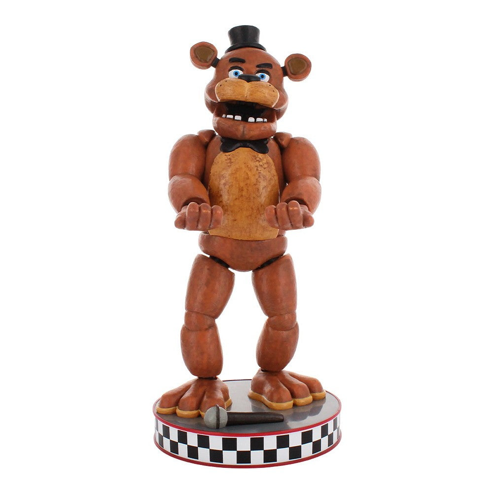 【新品】【お取り寄せ】[FIG] 『フレディ』 ケーブルガイズ コントローラー&スマホホルダー Five Nights at Freddy's(ファイブ・ナイツ・アット・フレディーズ) 完成品 フィギュア PLAION(20251231)