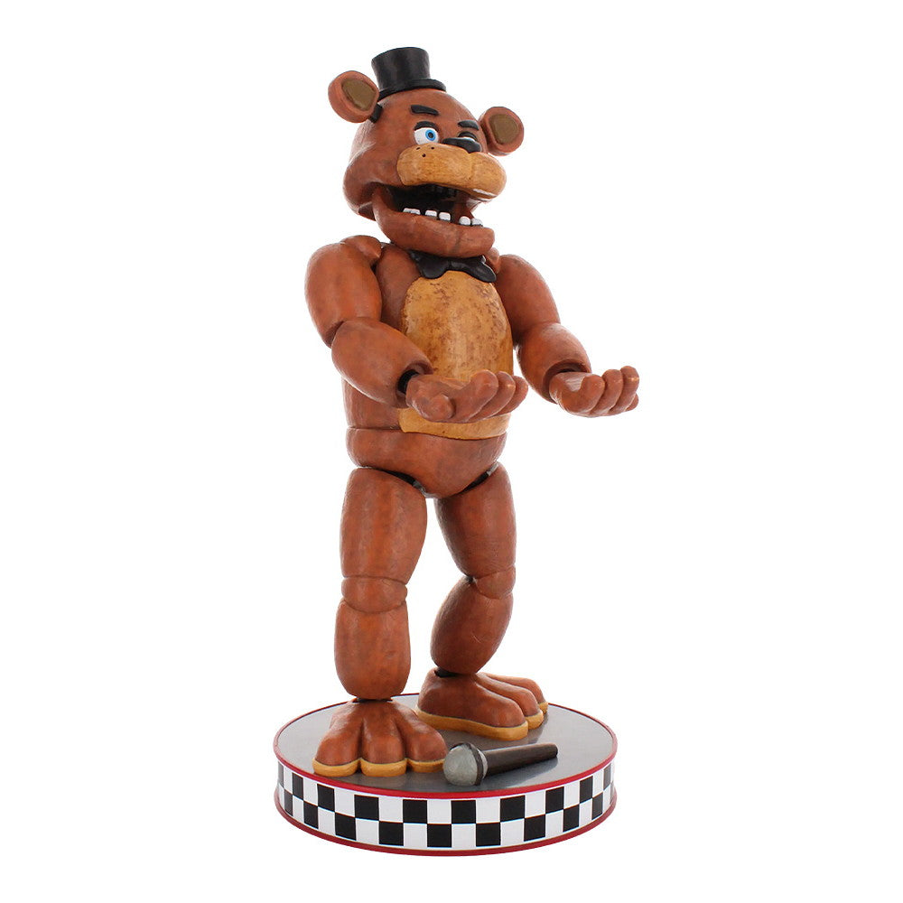 【新品即納】[FIG] 『フレディ』 ケーブルガイズ コントローラー&スマホホルダー Five Nights at Freddy's(ファイブ・ナイツ・アット・フレディーズ) 完成品 フィギュア PLAION(20251231)