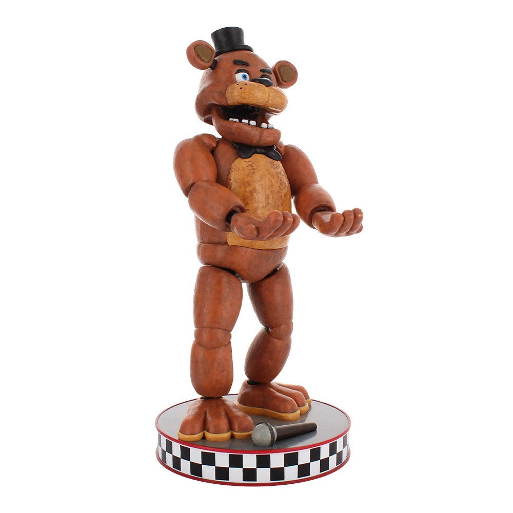 【新品】【お取り寄せ】[FIG] 『フレディ』 ケーブルガイズ コントローラー&スマホホルダー Five Nights at Freddy's(ファイブ・ナイツ・アット・フレディーズ) 完成品 フィギュア PLAION(20251231)
