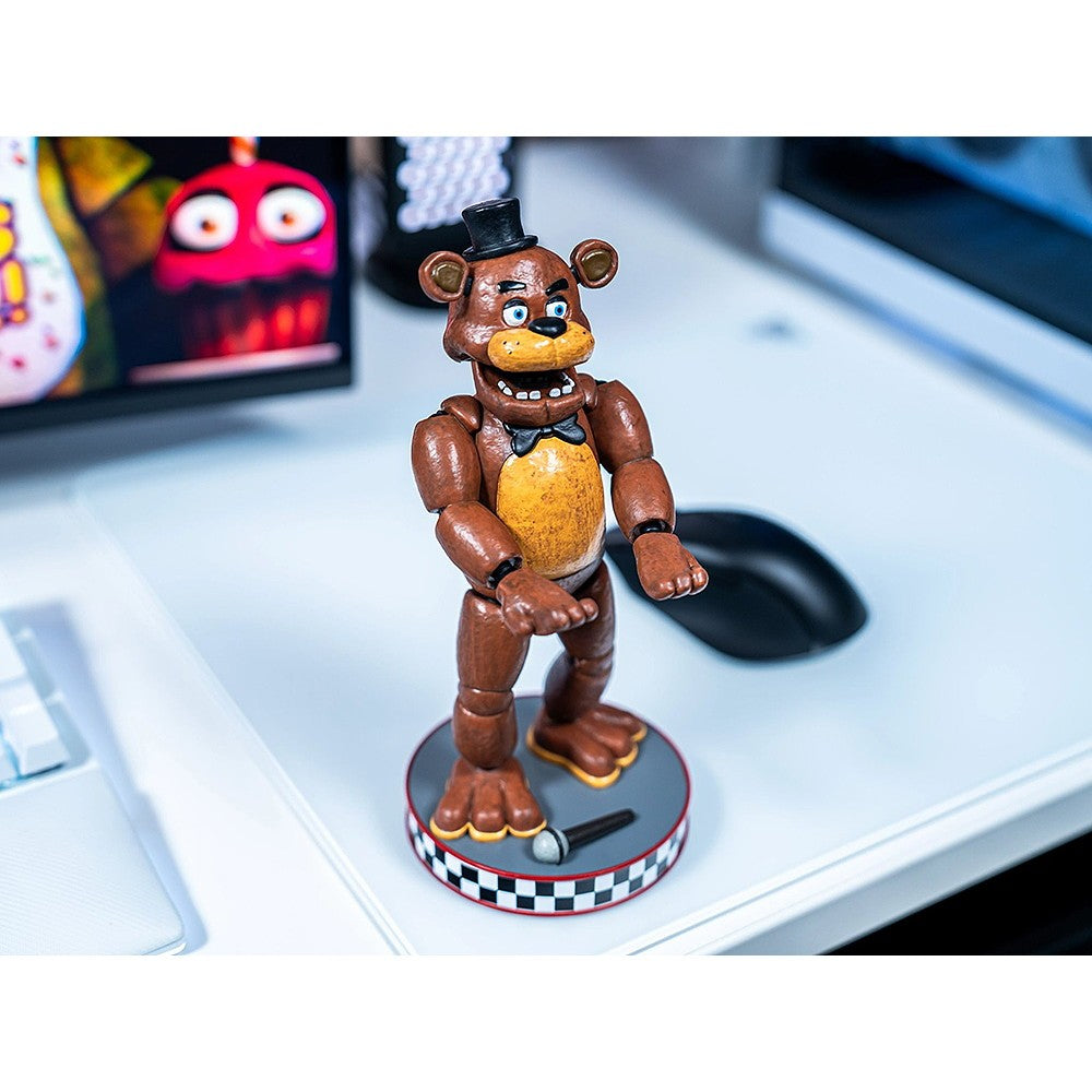 【新品】【お取り寄せ】[FIG] 『フレディ』 ケーブルガイズ コントローラー&スマホホルダー Five Nights at Freddy's(ファイブ・ナイツ・アット・フレディーズ) 完成品 フィギュア PLAION(20251231)