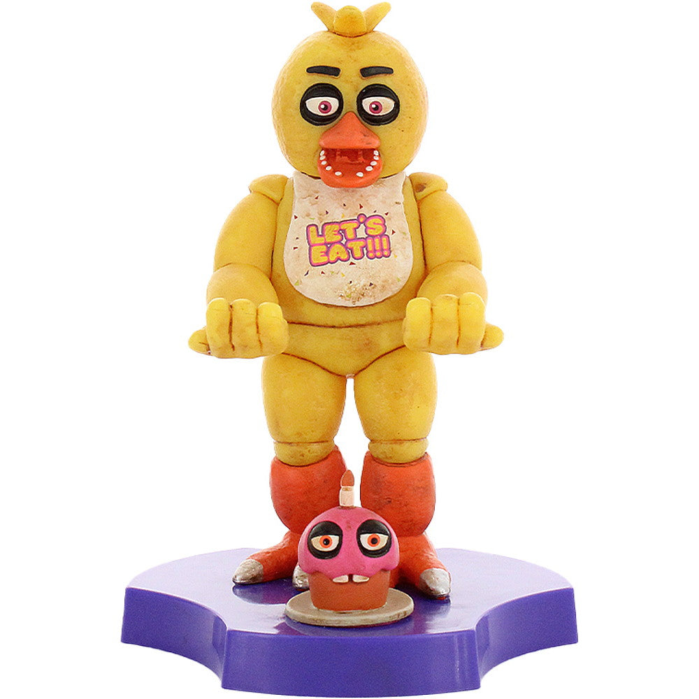 【新品即納】[FIG] 『チカ』 ミニ・ケーブルガイズ コントローラー&スマホホルダー Five Nights at Freddy's(ファイブ・ナイツ・アット・フレディーズ) 完成品 フィギュア PLAION(20251231)