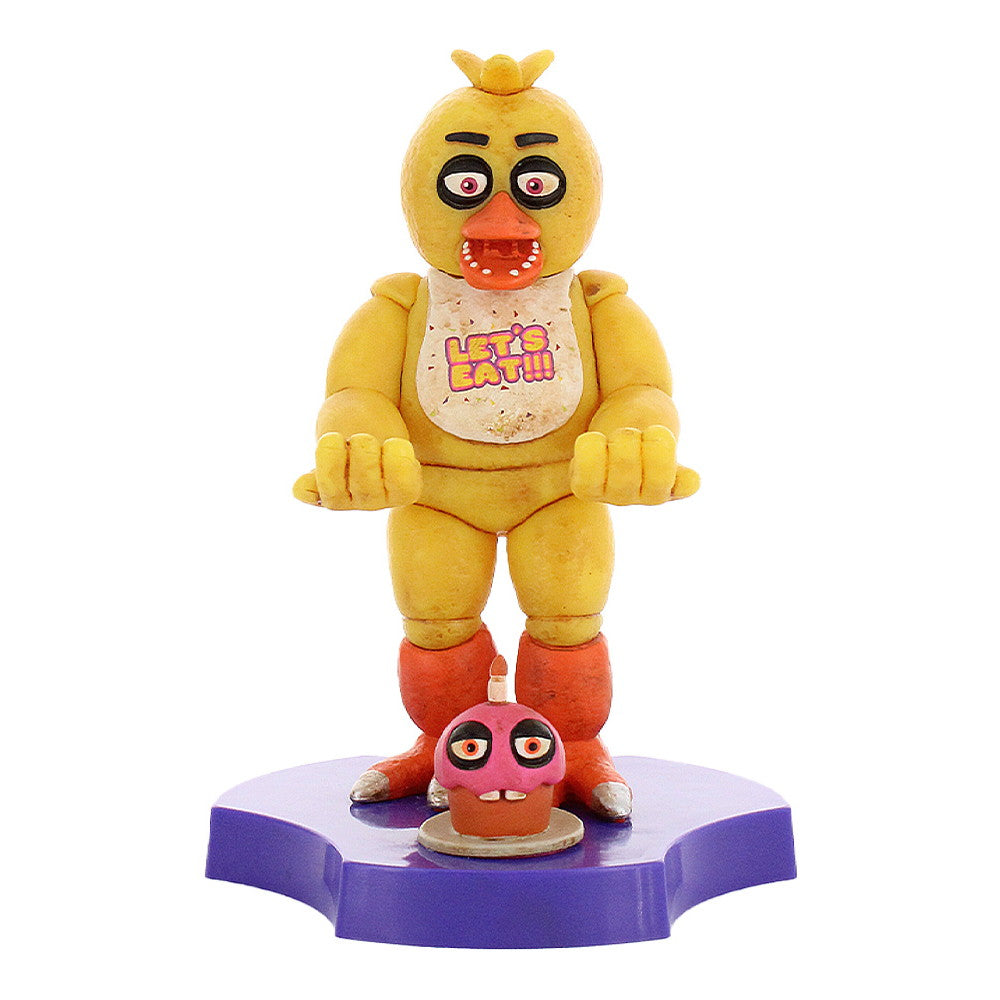 【新品即納】[FIG] 『チカ』 ミニ・ケーブルガイズ コントローラー&スマホホルダー Five Nights at Freddy's(ファイブ・ナイツ・アット・フレディーズ) 完成品 フィギュア PLAION(20251231)