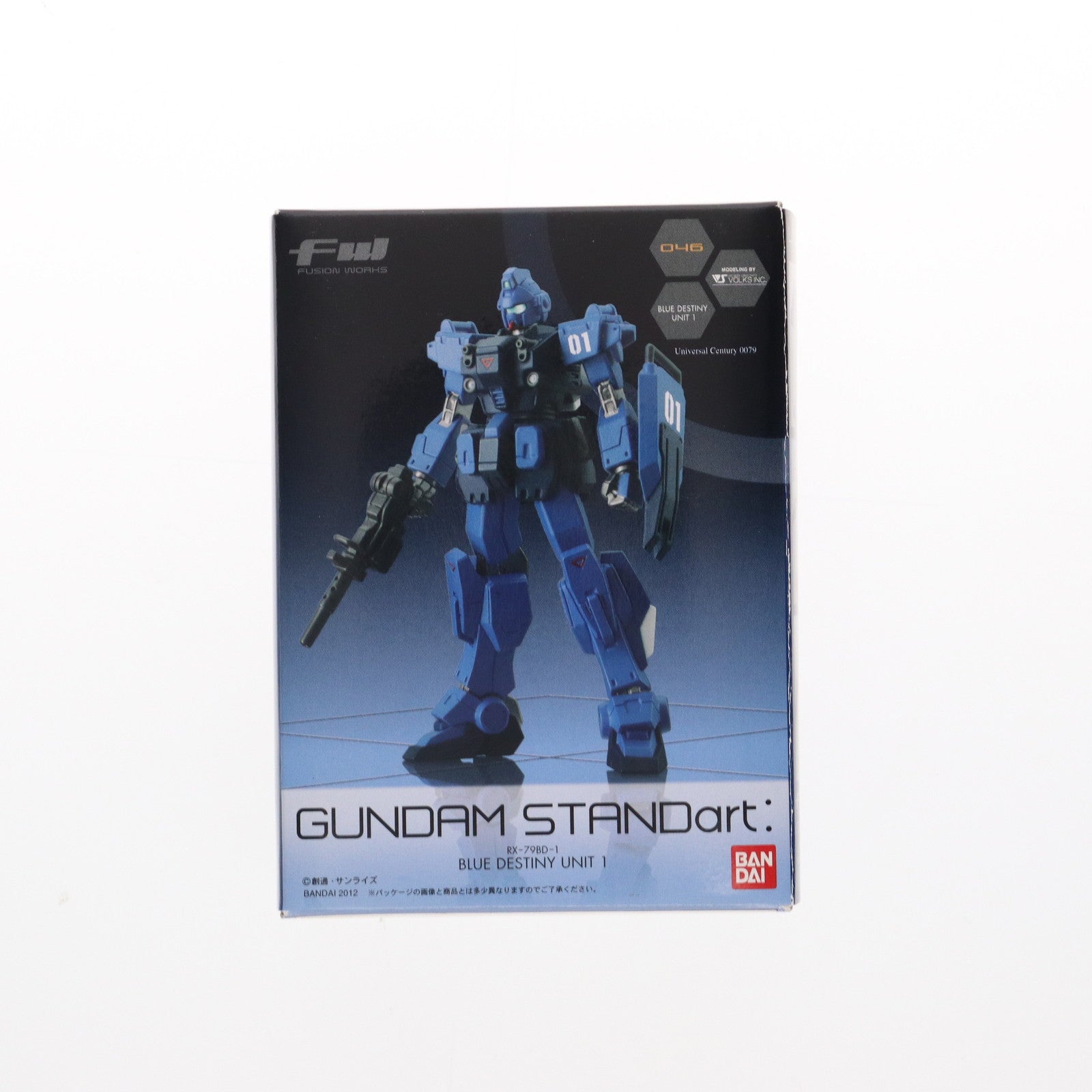 【中古即納】[FIG] (単品)(食玩) ブルーディスティニー1号機 FW GUNDAM STANDart:12 機動戦士ガンダム外伝 THE BLUE DESTINY(ザ ブルー ディスティニー) フィギュア バンダイ(20120131)
