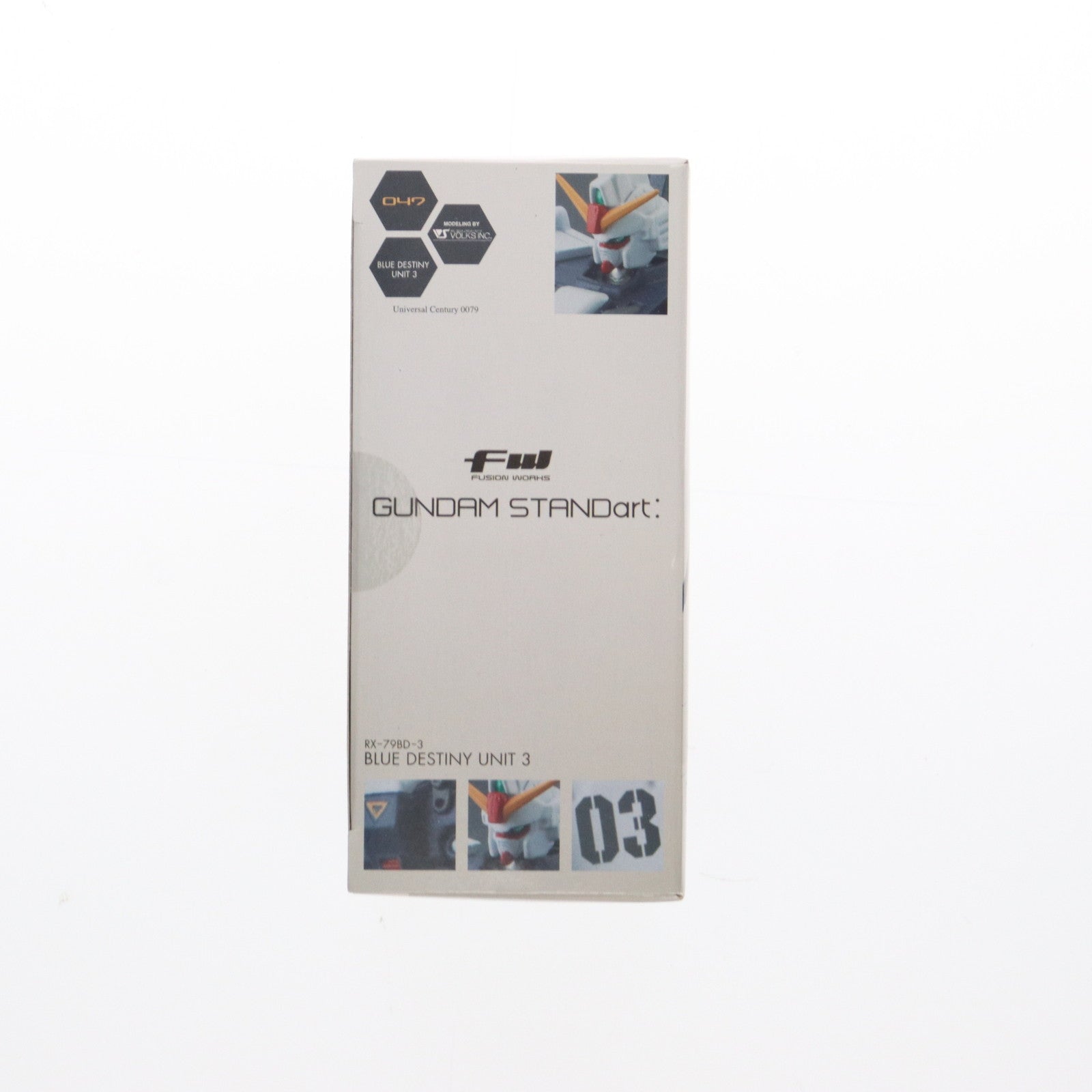【中古即納】[FIG] (単品)(食玩) ブルーディスティニー3号機 FW GUNDAM STANDart:12 機動戦士ガンダム外伝 THE BLUE DESTINY(ザ ブルー ディスティニー) フィギュア バンダイ(20120131)
