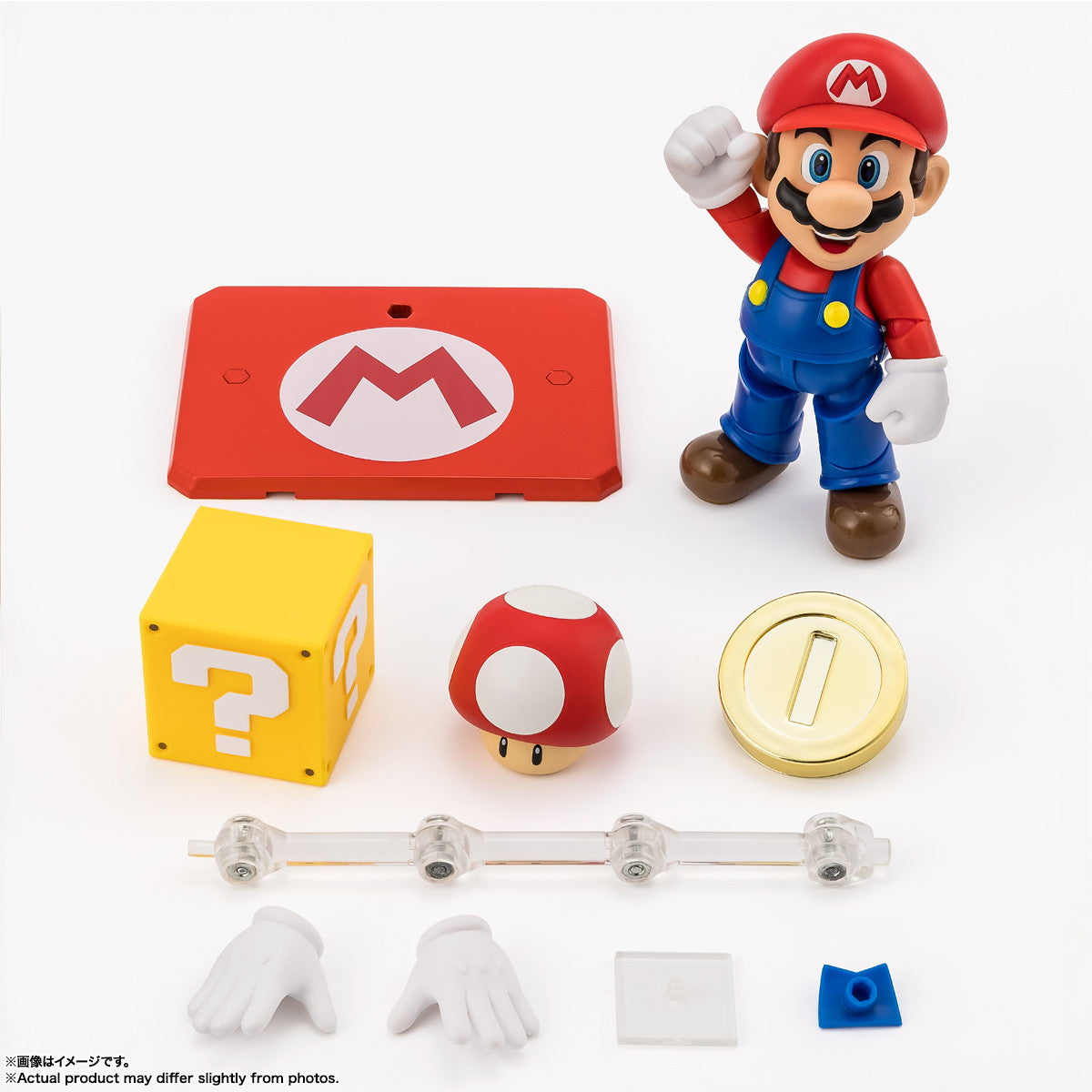 【中古即納】[FIG] S.H.Figuarts(フィギュアーツ) マリオ(SUPER MARIO) スーパーマリオ 完成品 可動フィギュア バンダイスピリッツ(2026年10月)