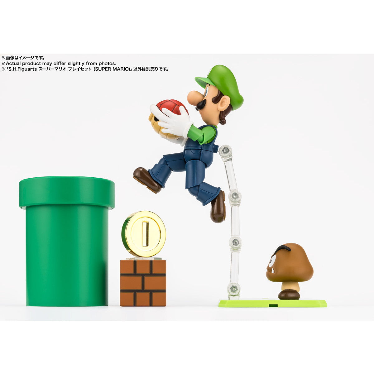 【新品即納】[FIG] S.H.Figuarts(フィギュアーツ) スーパーマリオ プレイセット(SUPER MARIO) 完成品 フィギュア用アクセサリ バンダイスピリッツ(20260221)